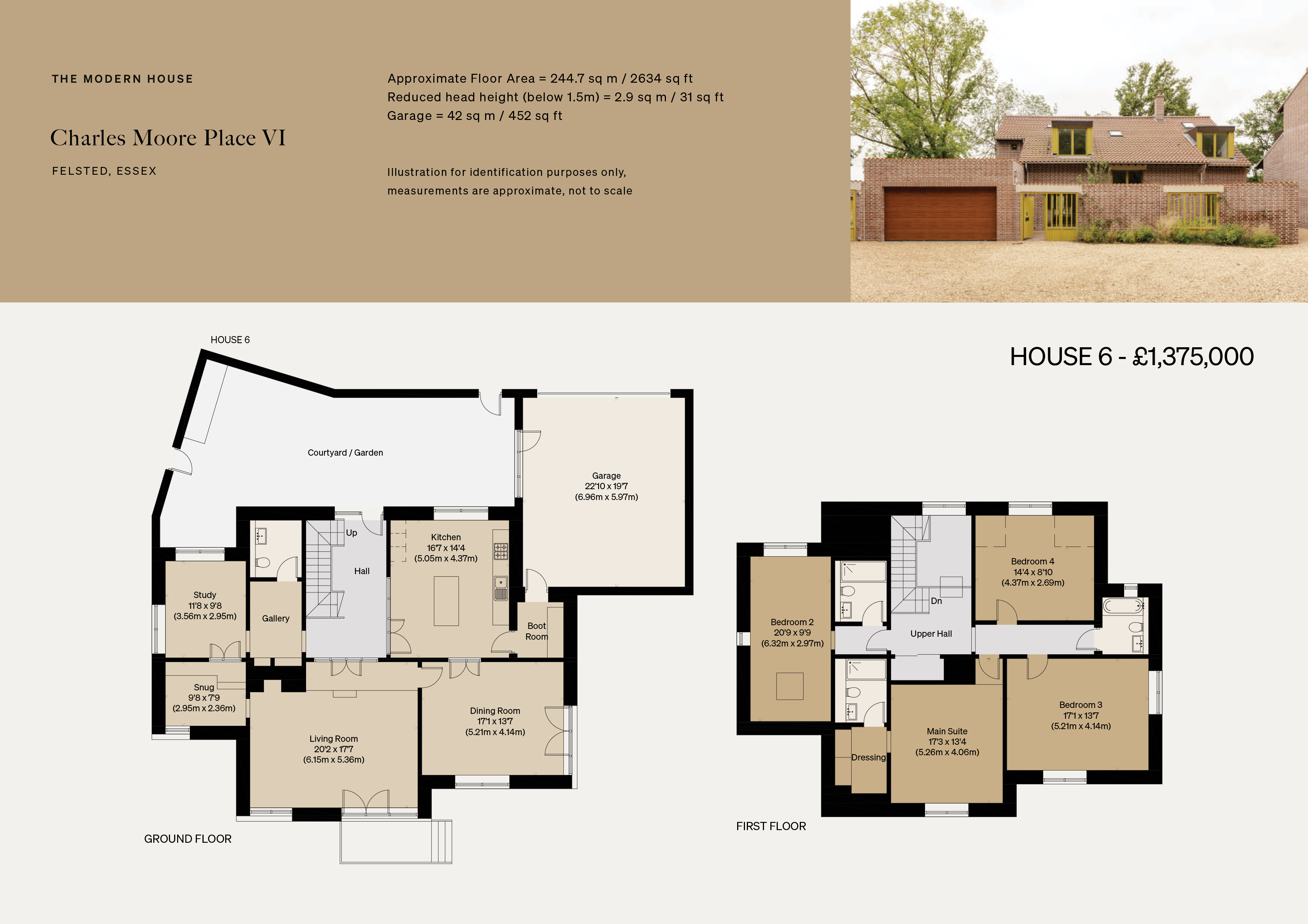 3 Charles Moore Place, Station Road, Felsted floorplan