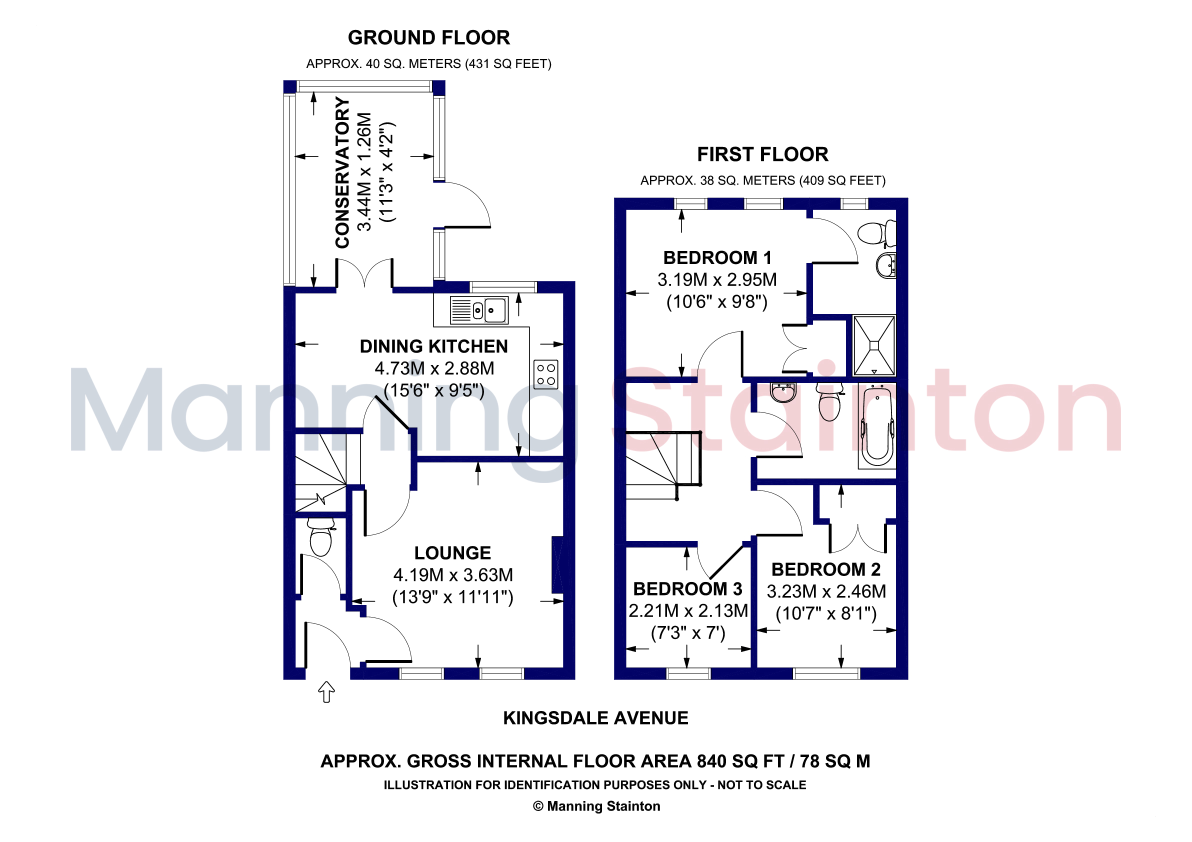 17, Kingsdale Avenue, Ilkley floorplan