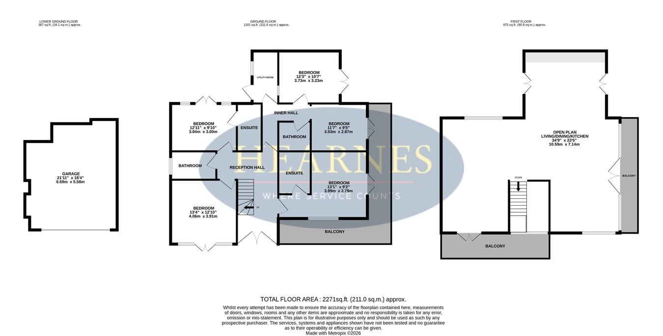 2, Benellen Avenue, Bournemouth floorplan