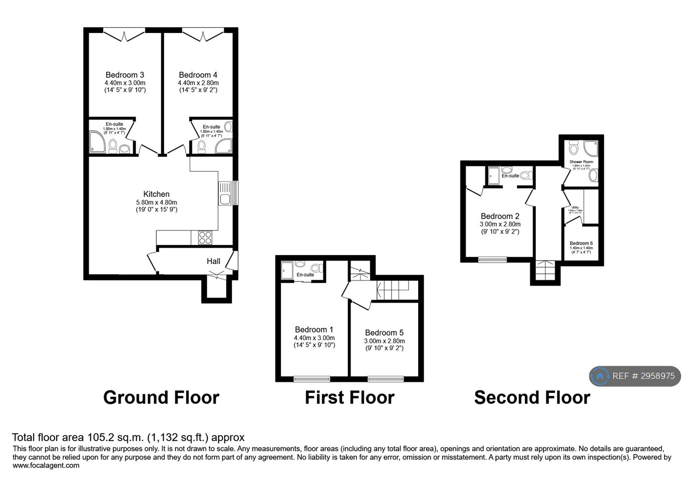 Mayhew Crescent, High Wycombe floorplan