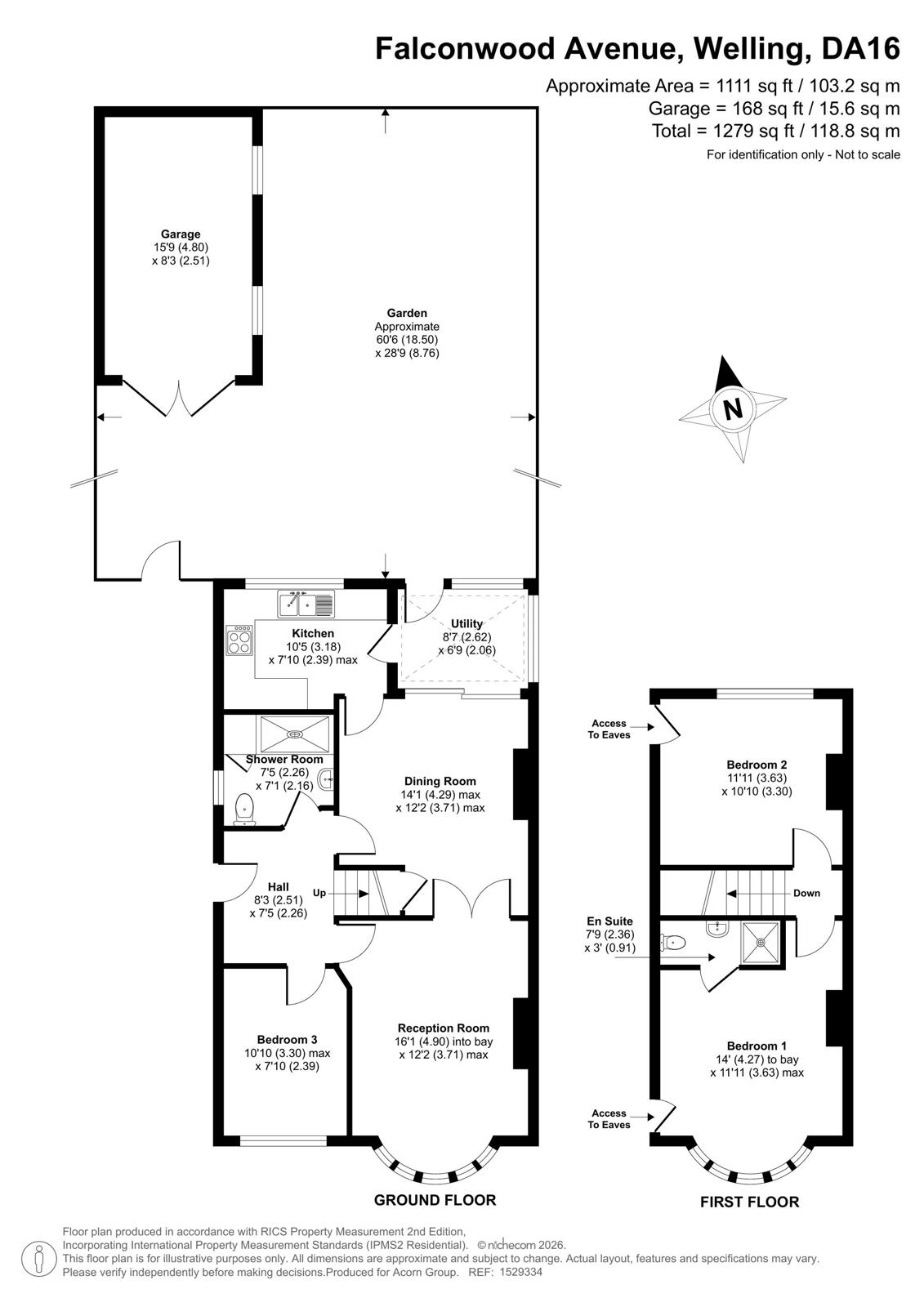 68, Falconwood Avenue, Welling floorplan