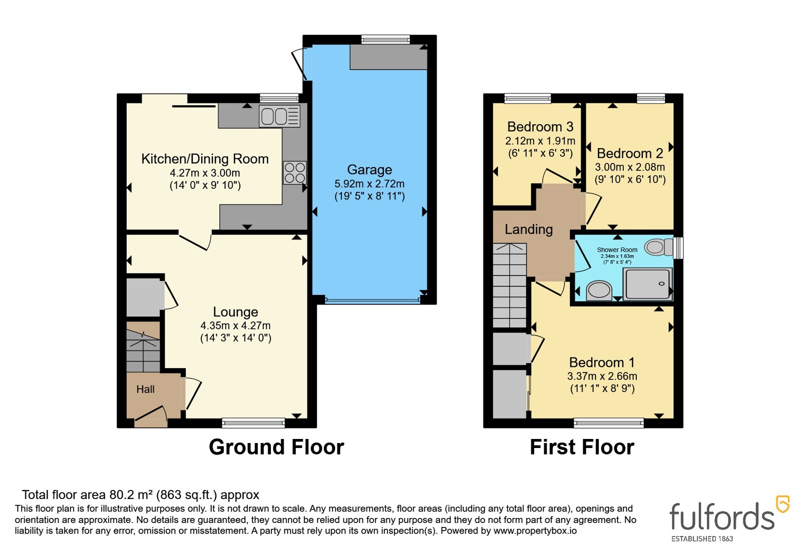 12, Paddons Coombe, Newton Abbot floorplan