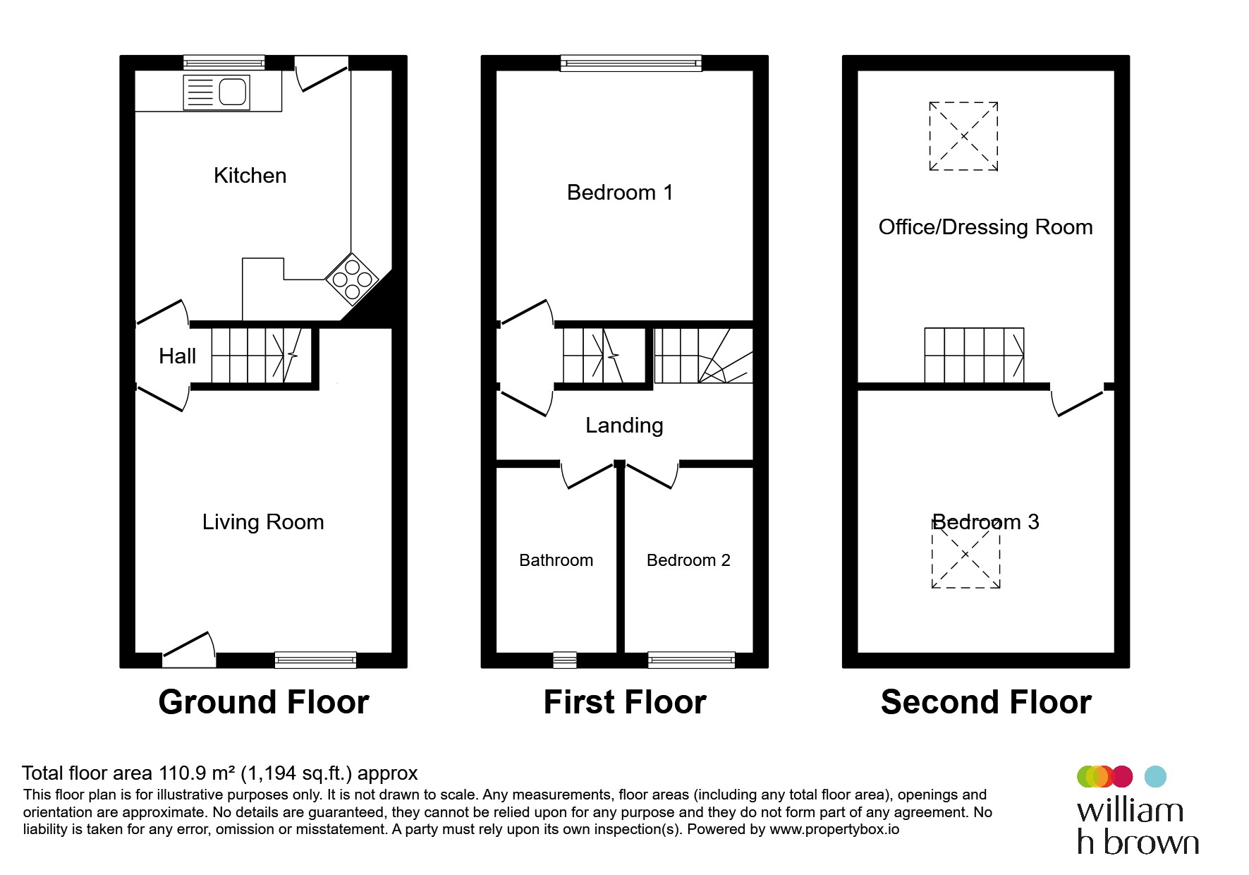 457, Manchester Road, Huddersfield floorplan