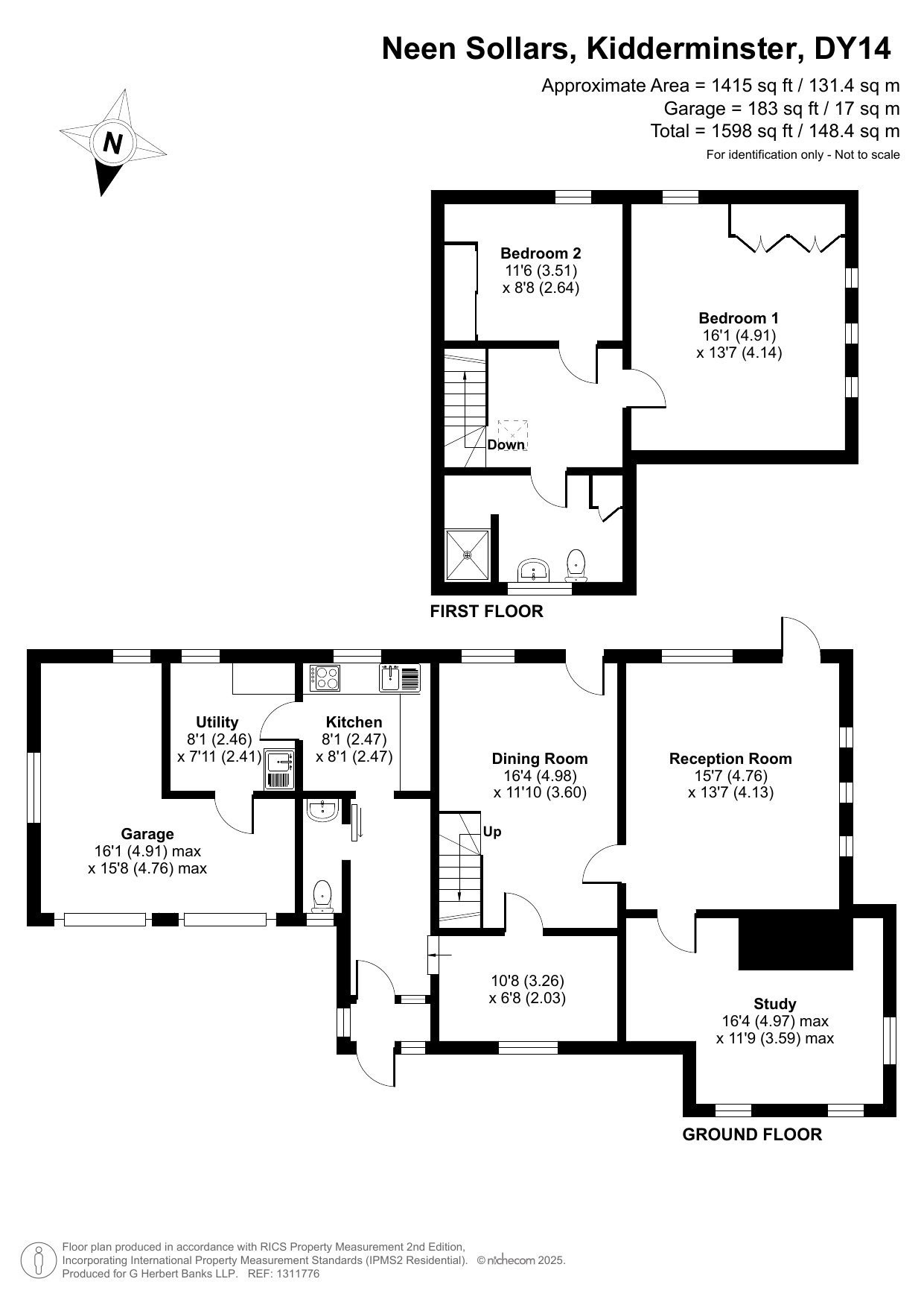 The Old Smithy, Kidderminster floorplan