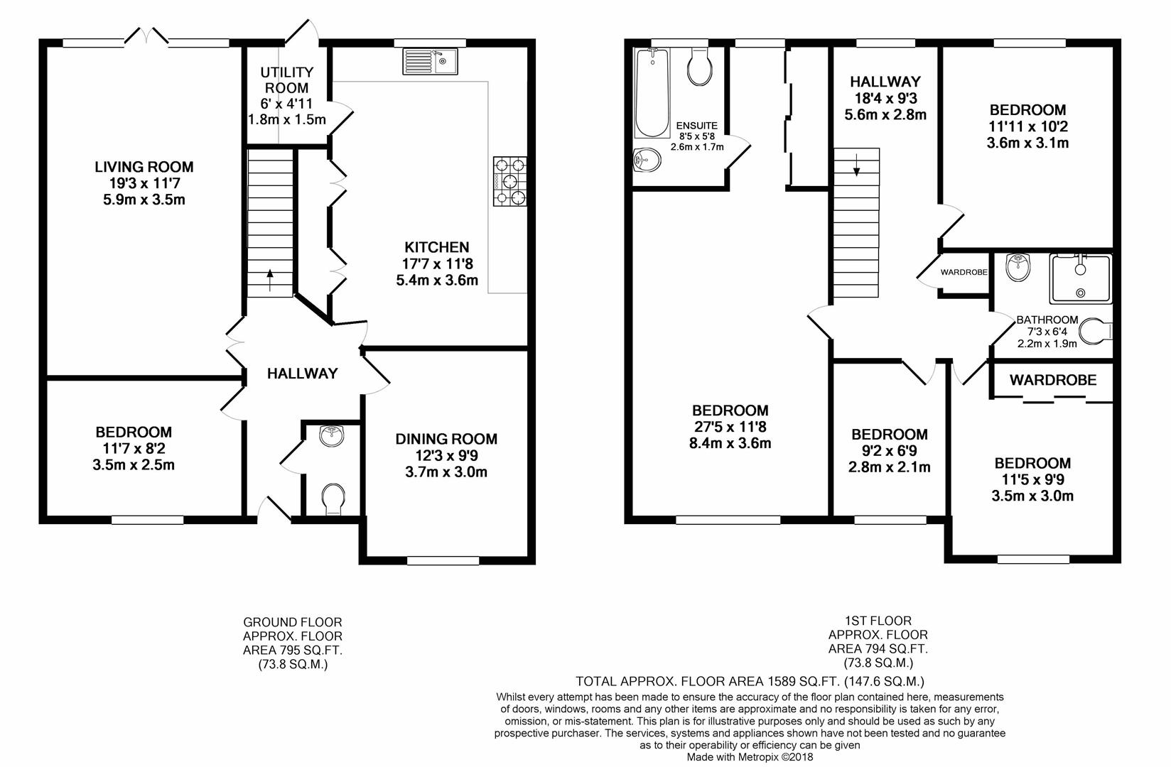 4 Bedrooms Detached house to rent in Holm Grove, Hillingdon UB10