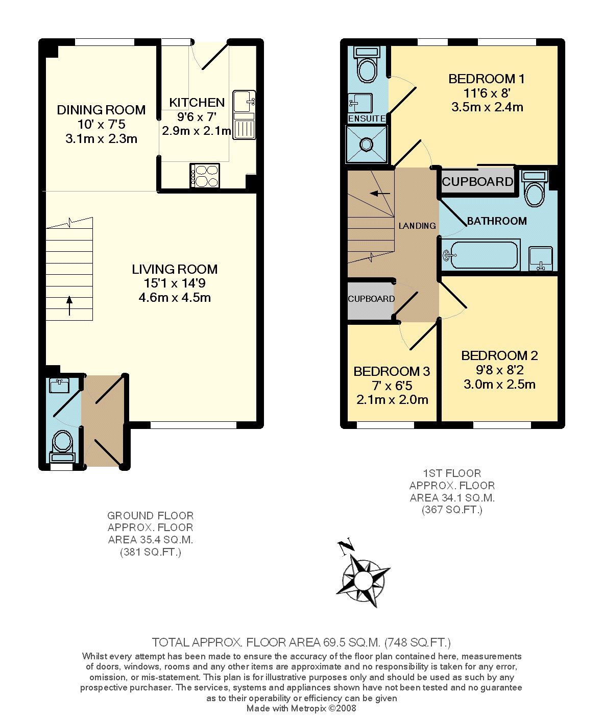 3 Bedrooms Terraced house for sale in East Grinstead, West Sussex RH19