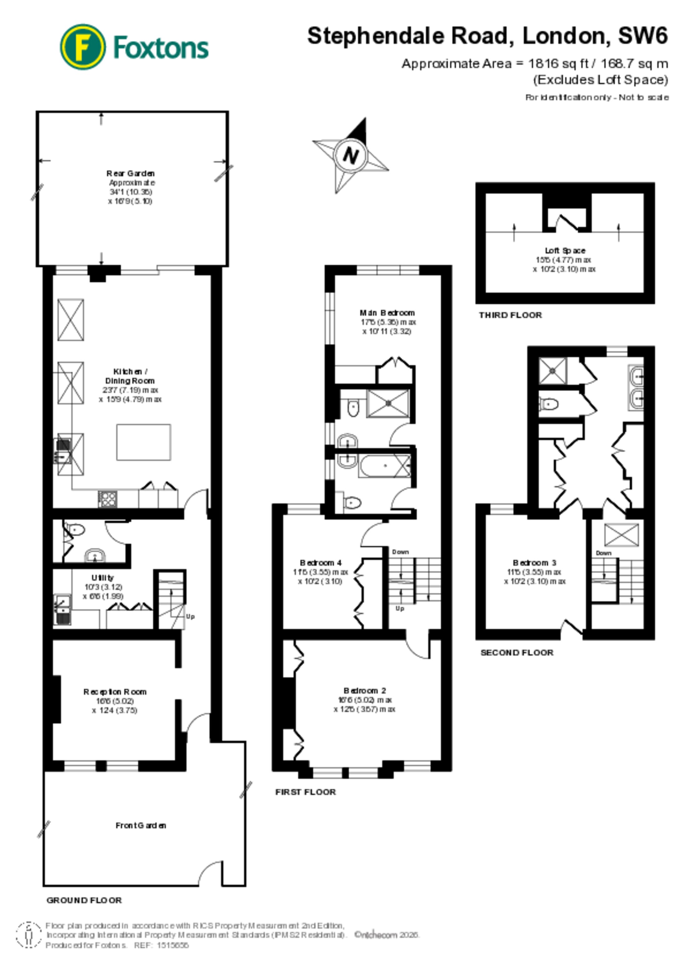 Stephendale Road, Fulham floorplan