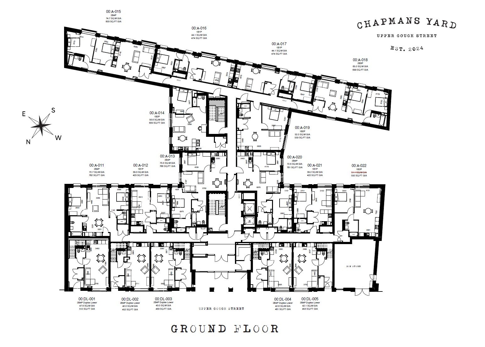 Chapmans Yard, Birmingham floorplan