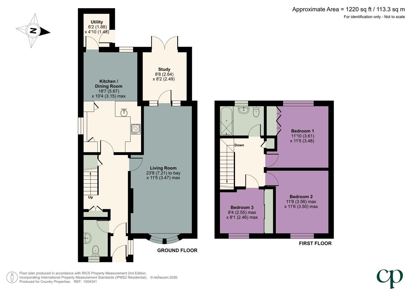 14, Goswell End Road, Harlington floorplan