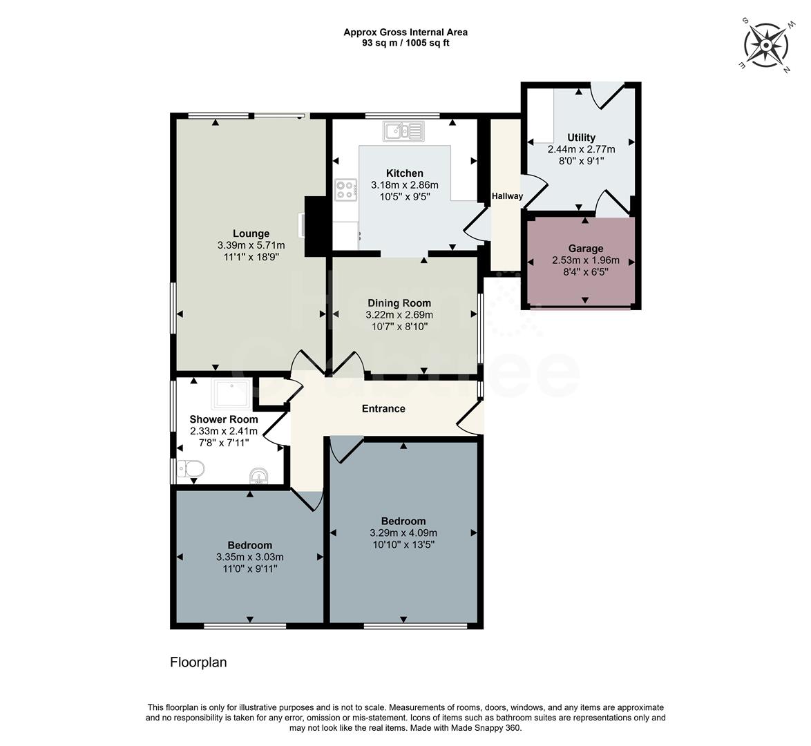 58, Parc-Y-Felin, Cardiff floorplan