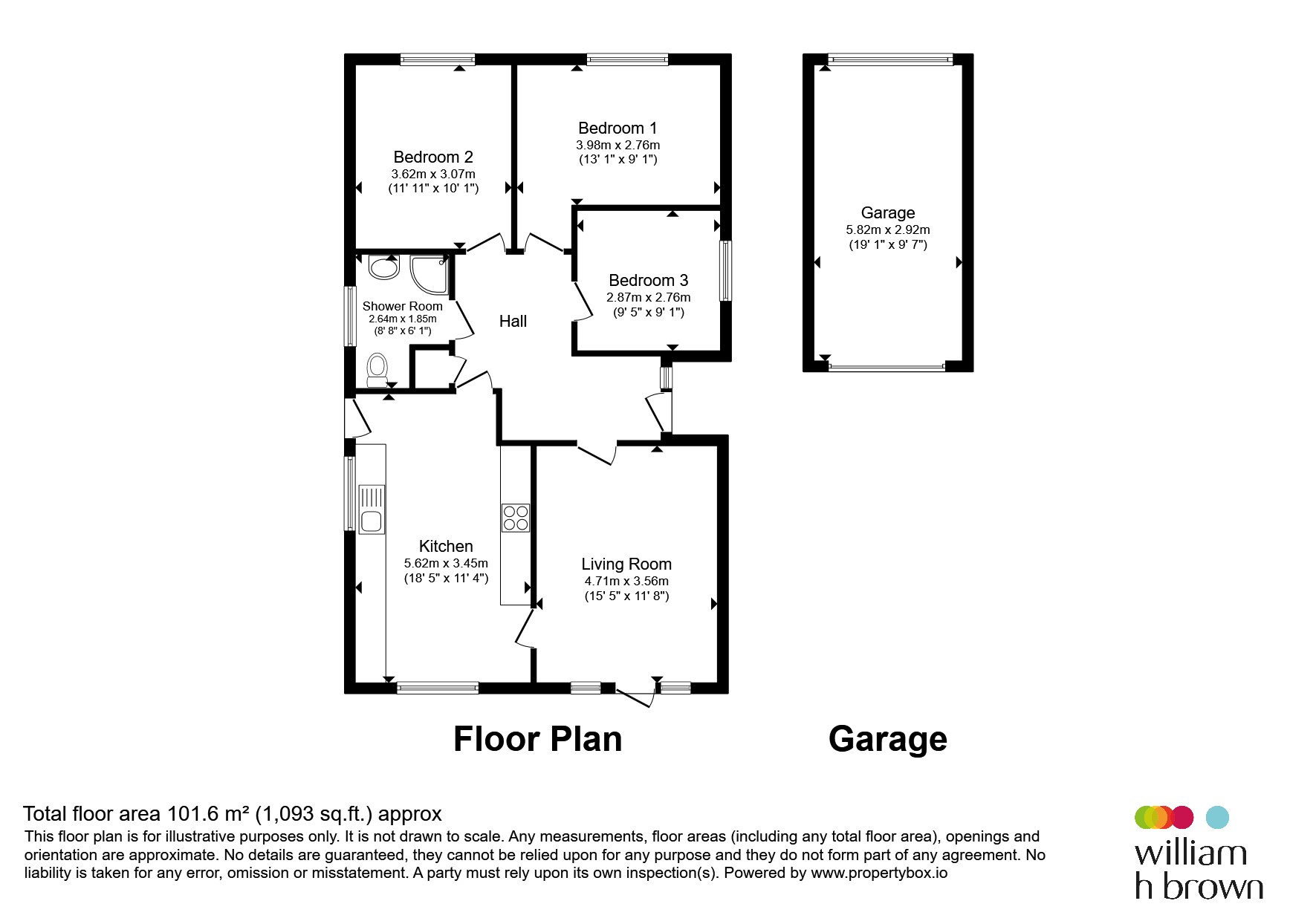 5, Orchard Close, March floorplan