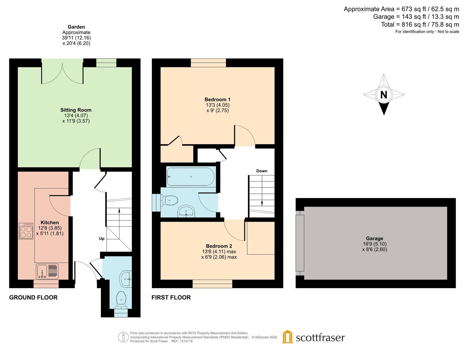 16, Cogges Hill Road, Oxfordshire floorplan