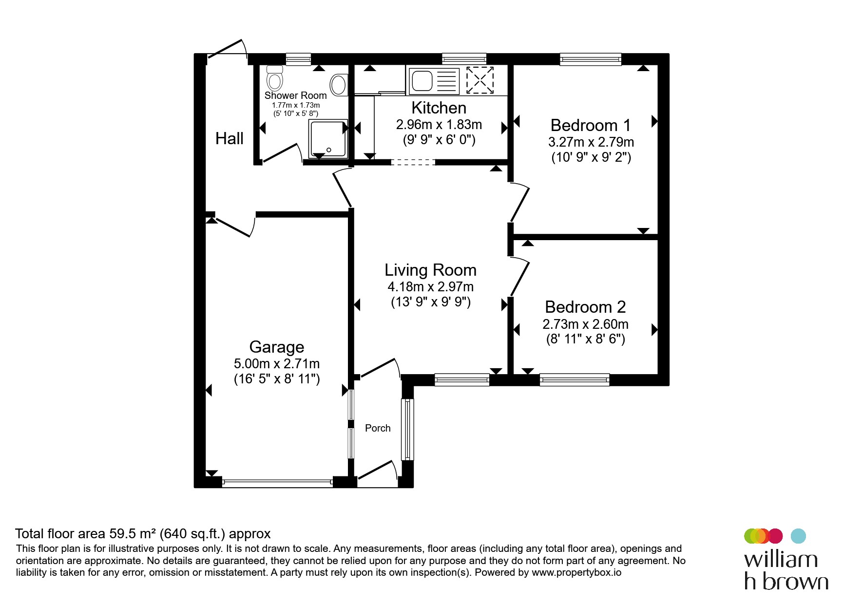 24, Yew Way, CLACTON-ON-SEA floorplan