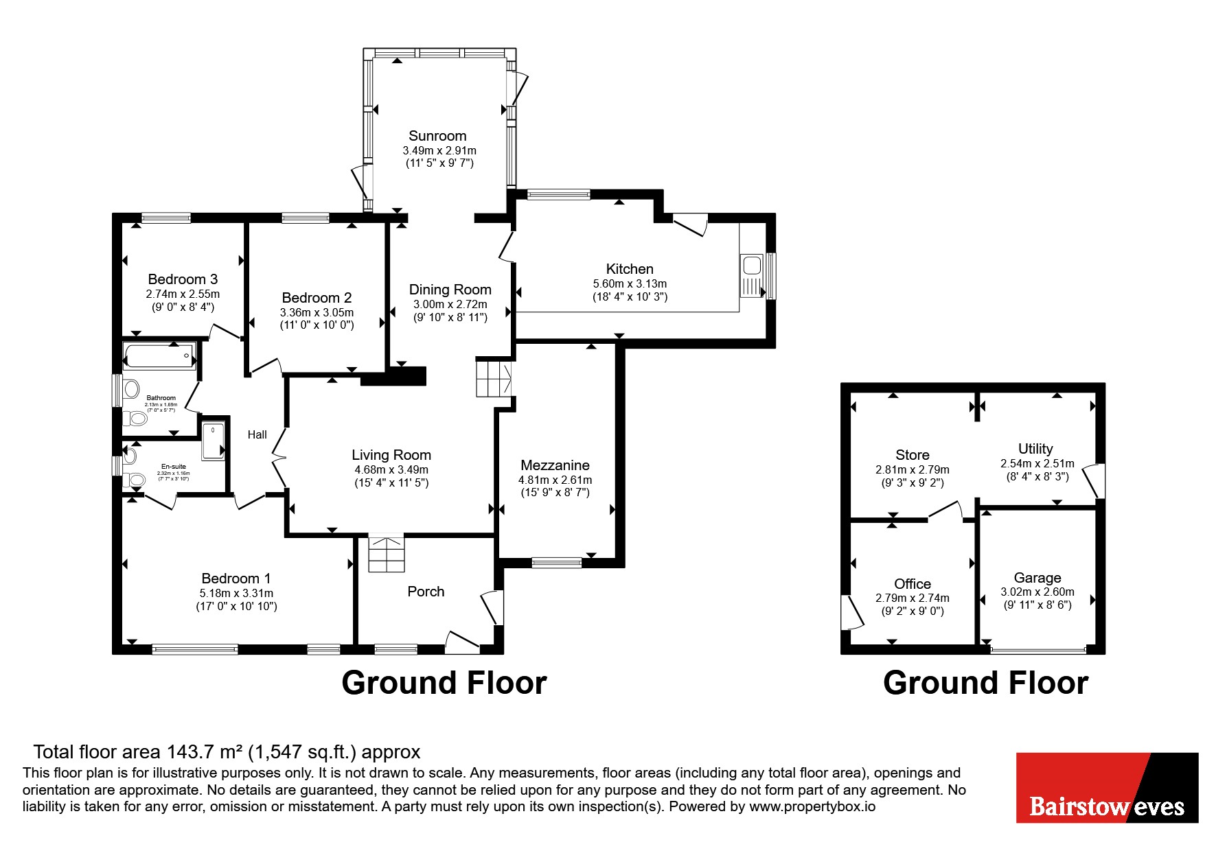 24, Squires Croft, Mansfield floorplan