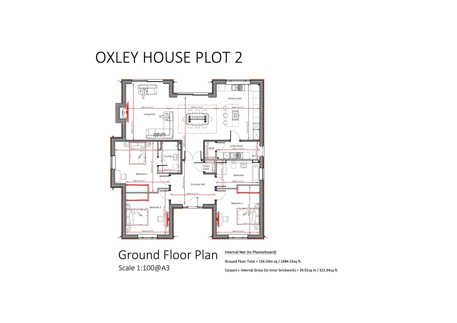 Plot 2  Kingfishers,, The Nest, Abberton floorplan