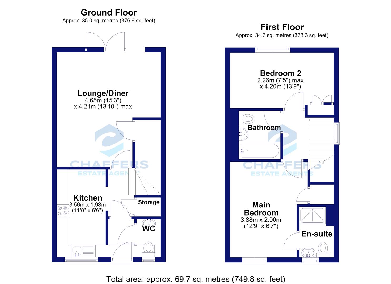 4, Newfoundland Drive, Sturminster Newton floorplan