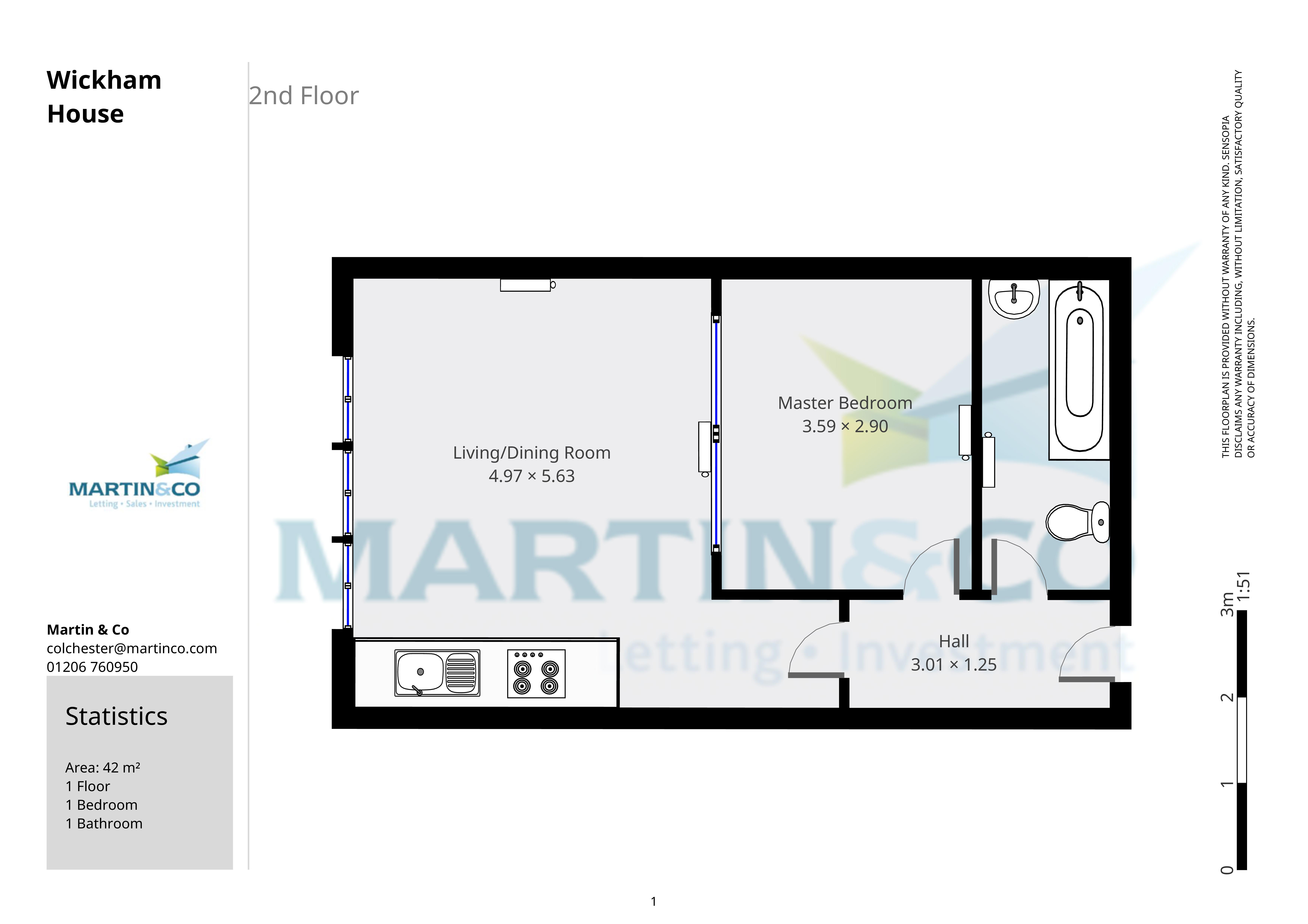 1 Bedrooms Flat to rent in Northgate Street, Colchester CO1