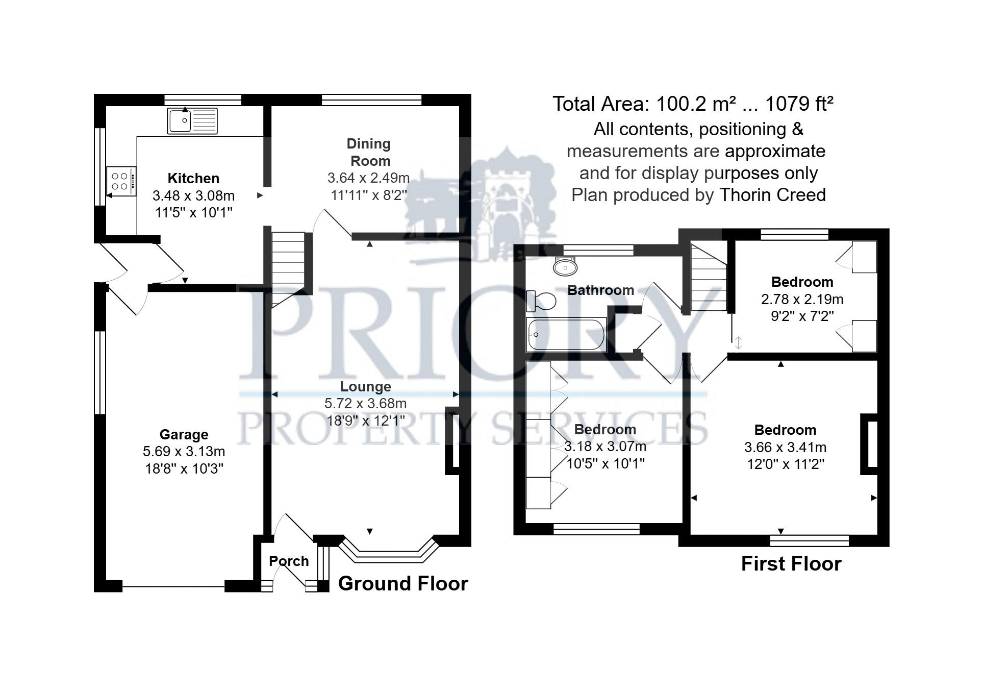Broad Oak, Congleton floorplan