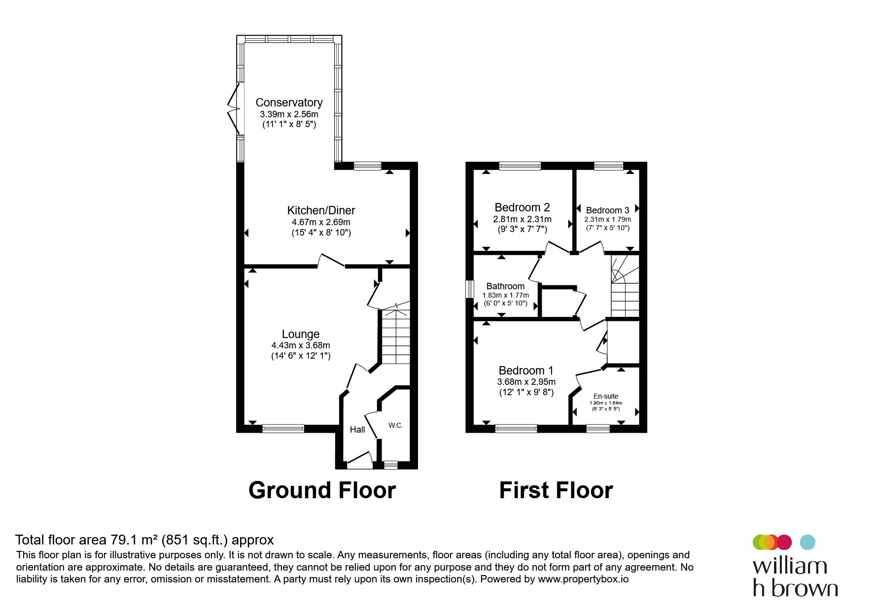 1, Speight Crescent, KETTERING floorplan