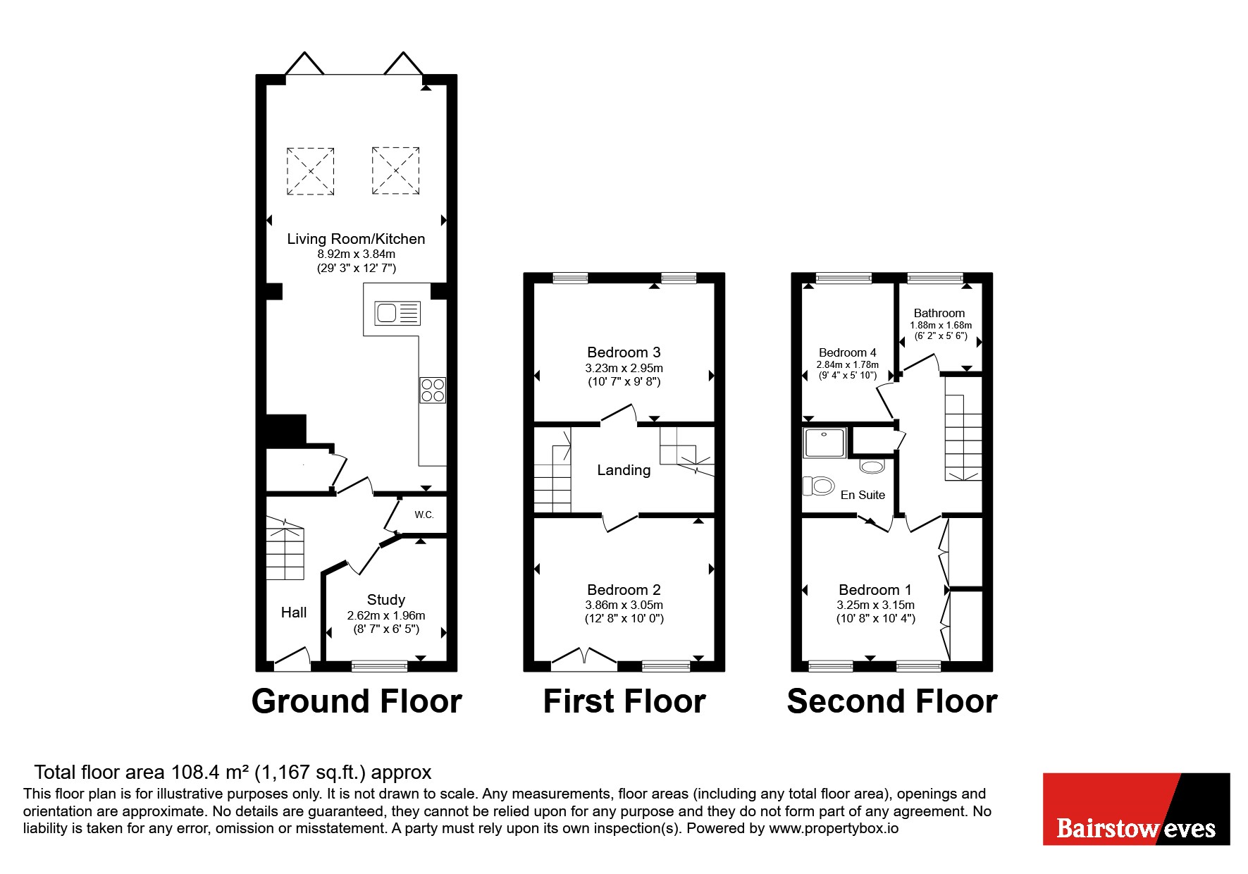 2, Loom Close, Walsall floorplan
