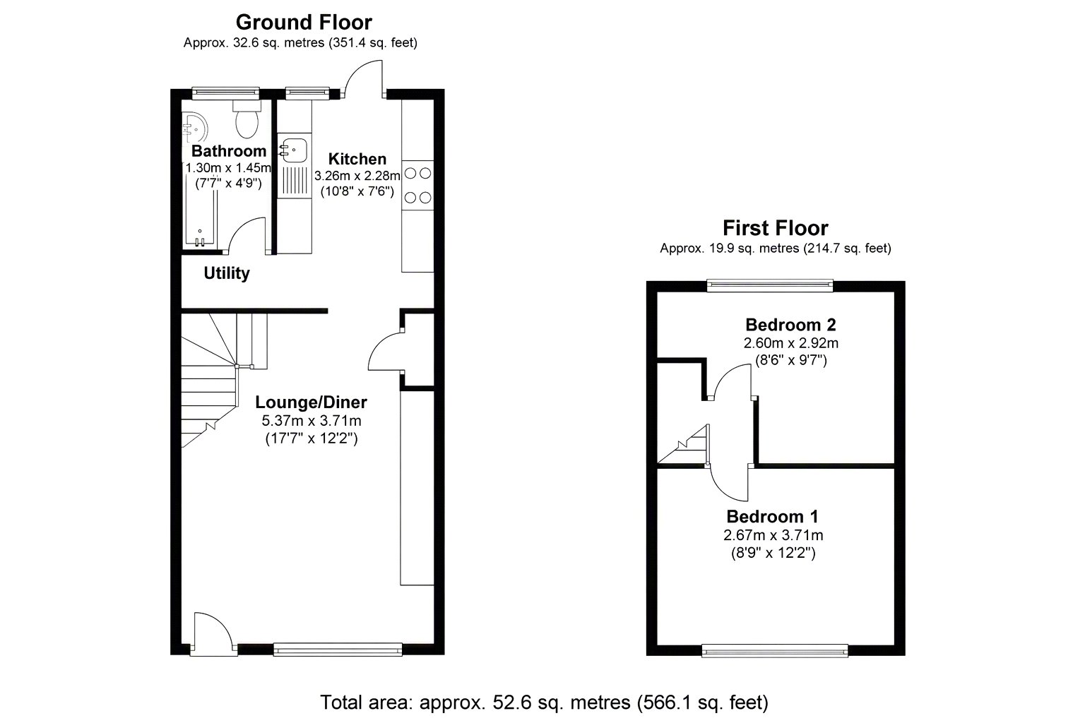 10, Walnut Tree Avenue, Kent floorplan
