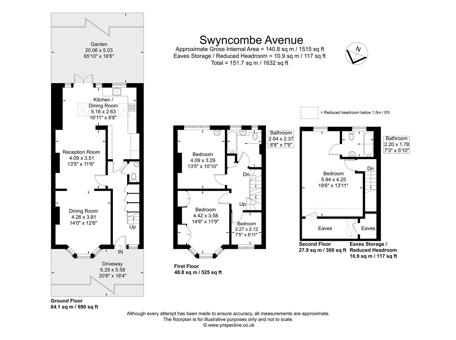 7, Swyncombe Avenue, London floorplan