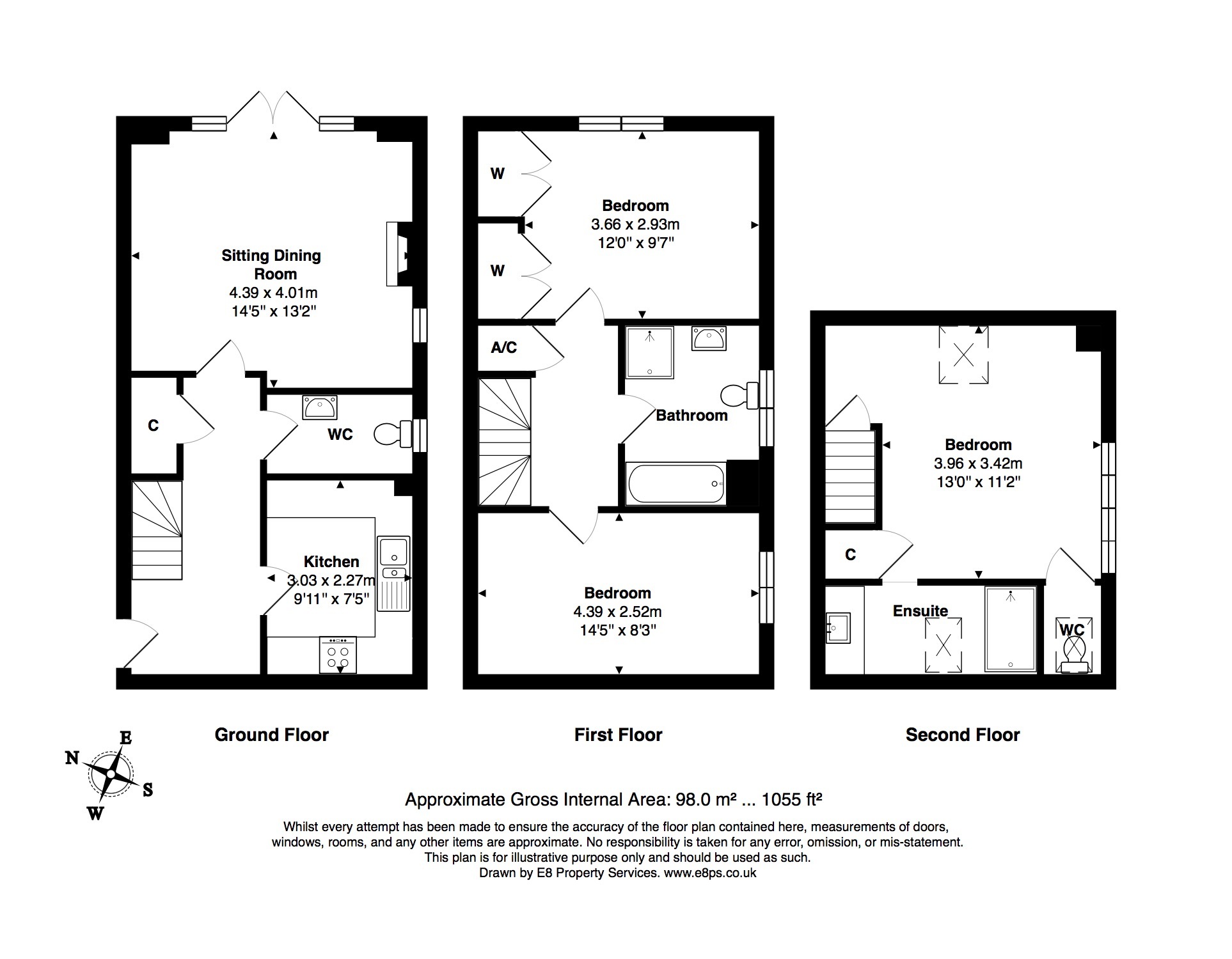 100, Frenchay Road, Central North Oxford floorplan