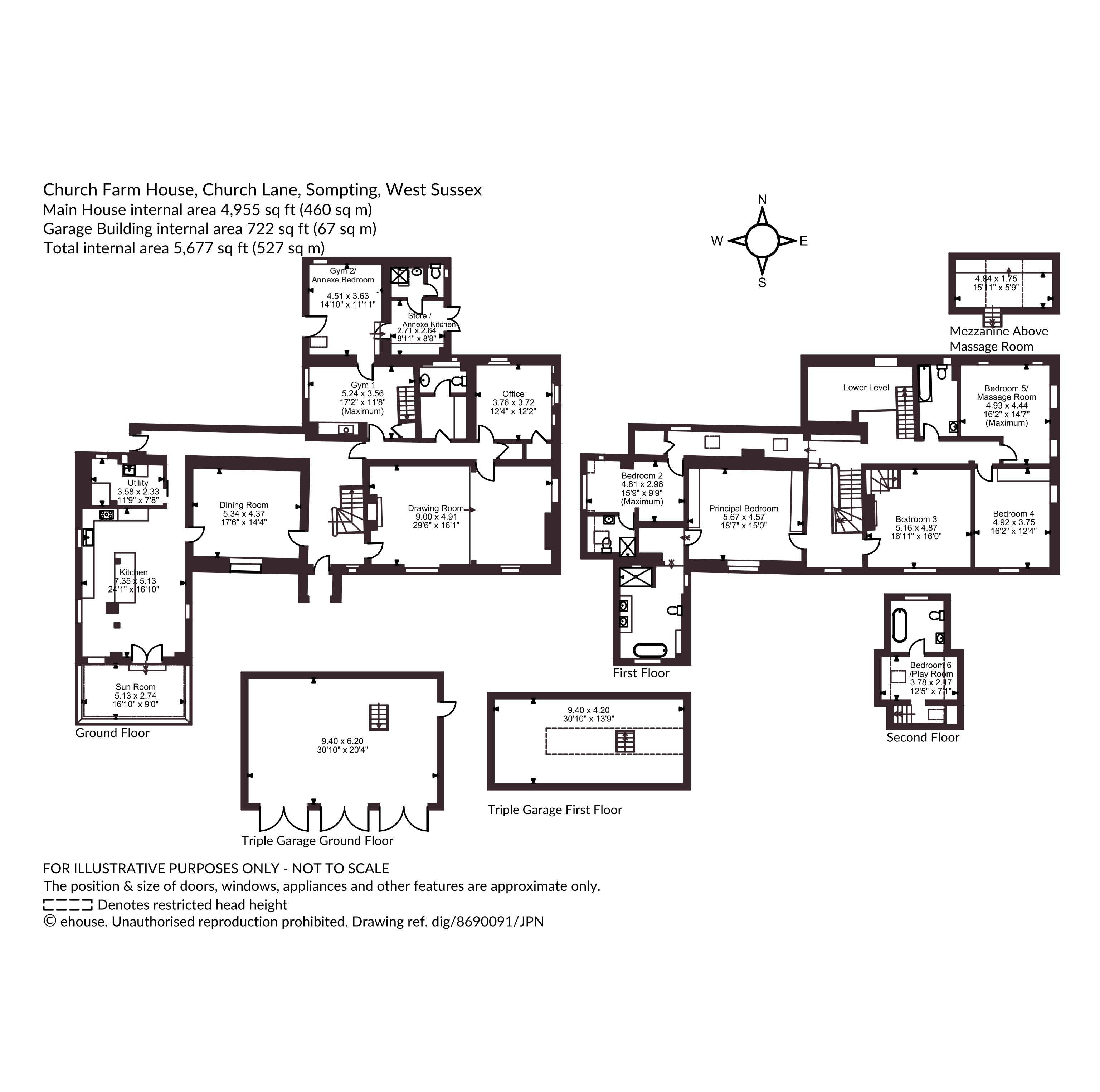 Church Farm House,, Church Lane, Lancing floorplan