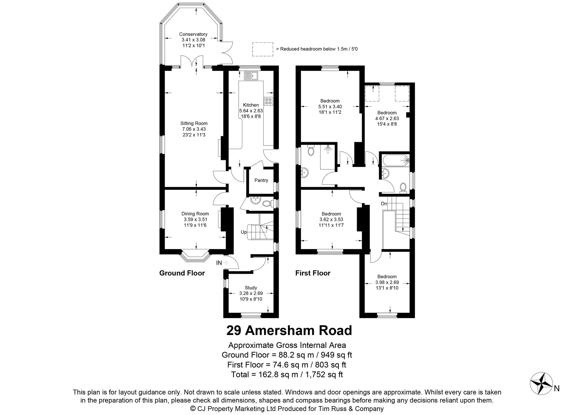29 Amersham Road, Beaconsfield floorplan