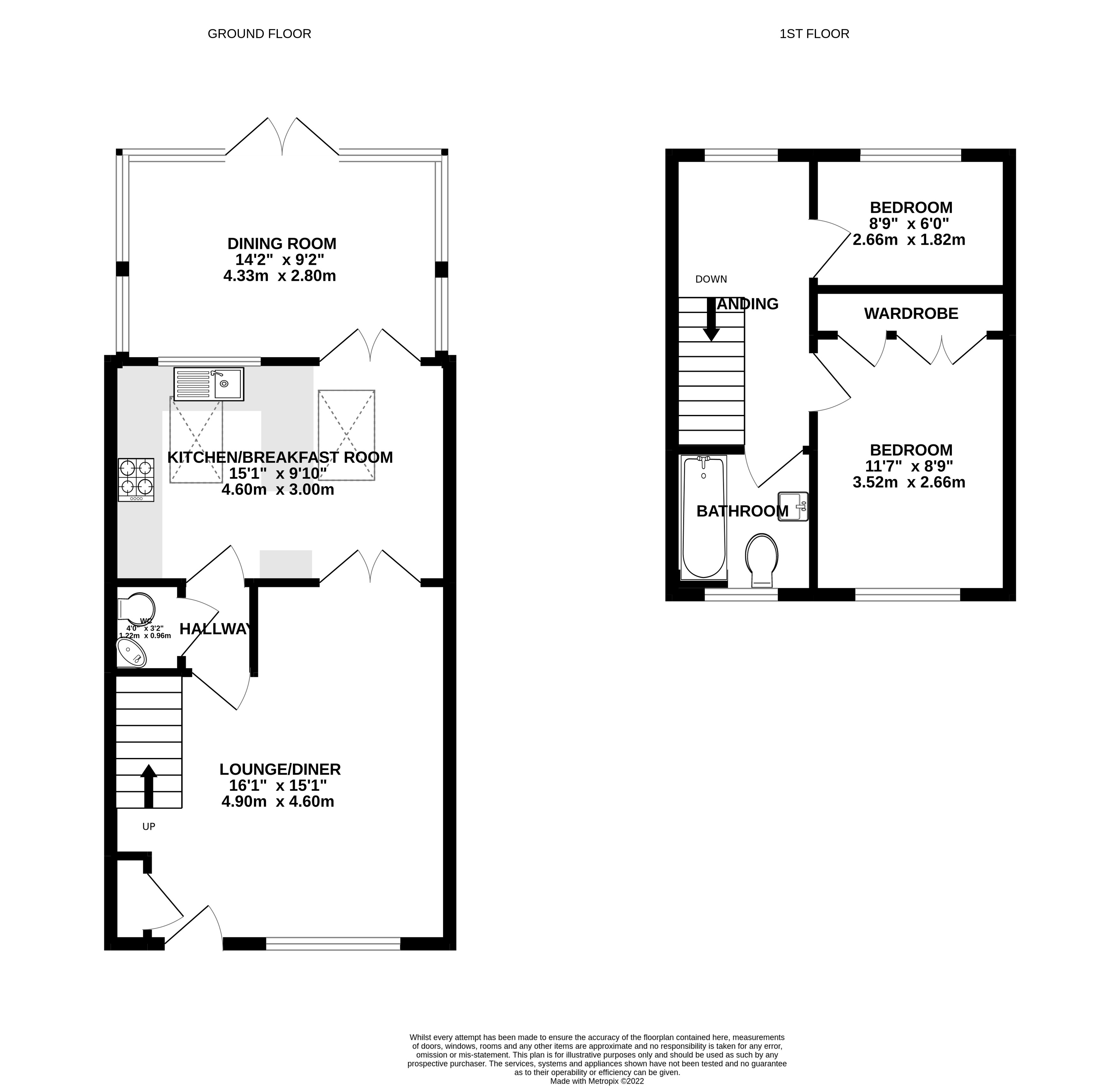 Connaught Road, Aldershot GU12, 2 bedroom detached house for sale