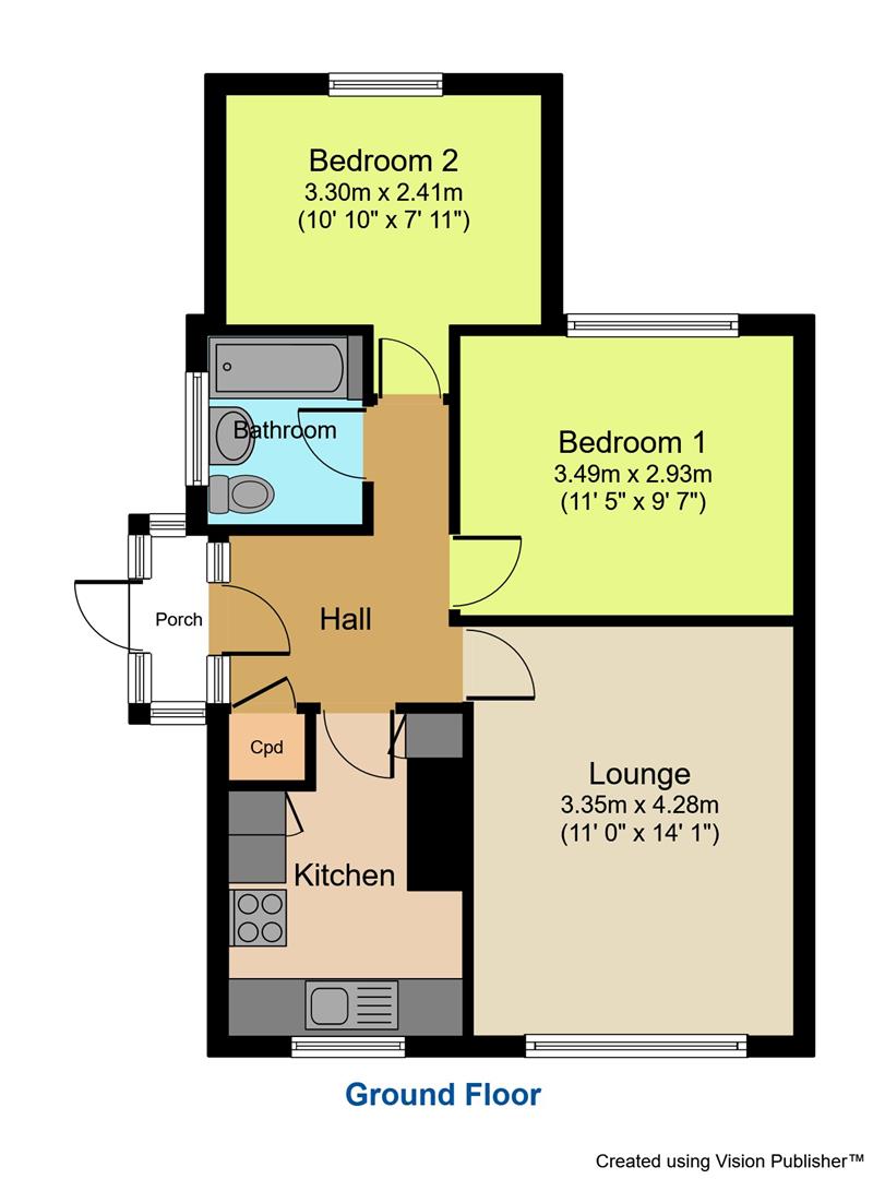 5, Plumpton End, Bradford floorplan