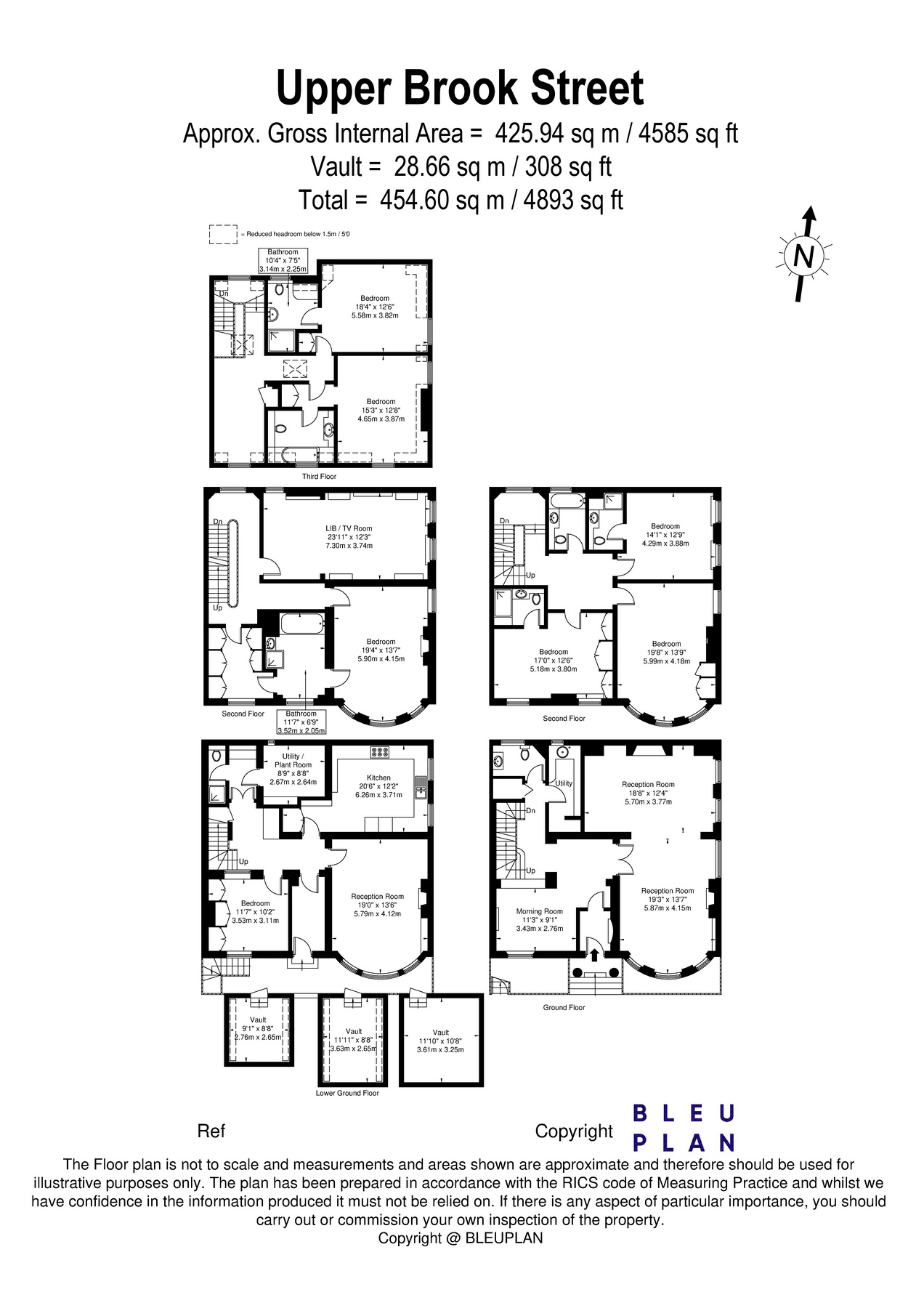 Upper Brook Street, London floorplan