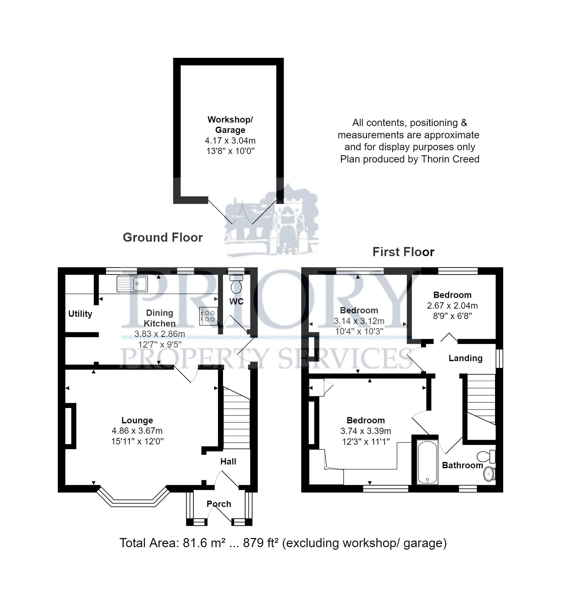 42, Shepherd Street, Biddulph floorplan