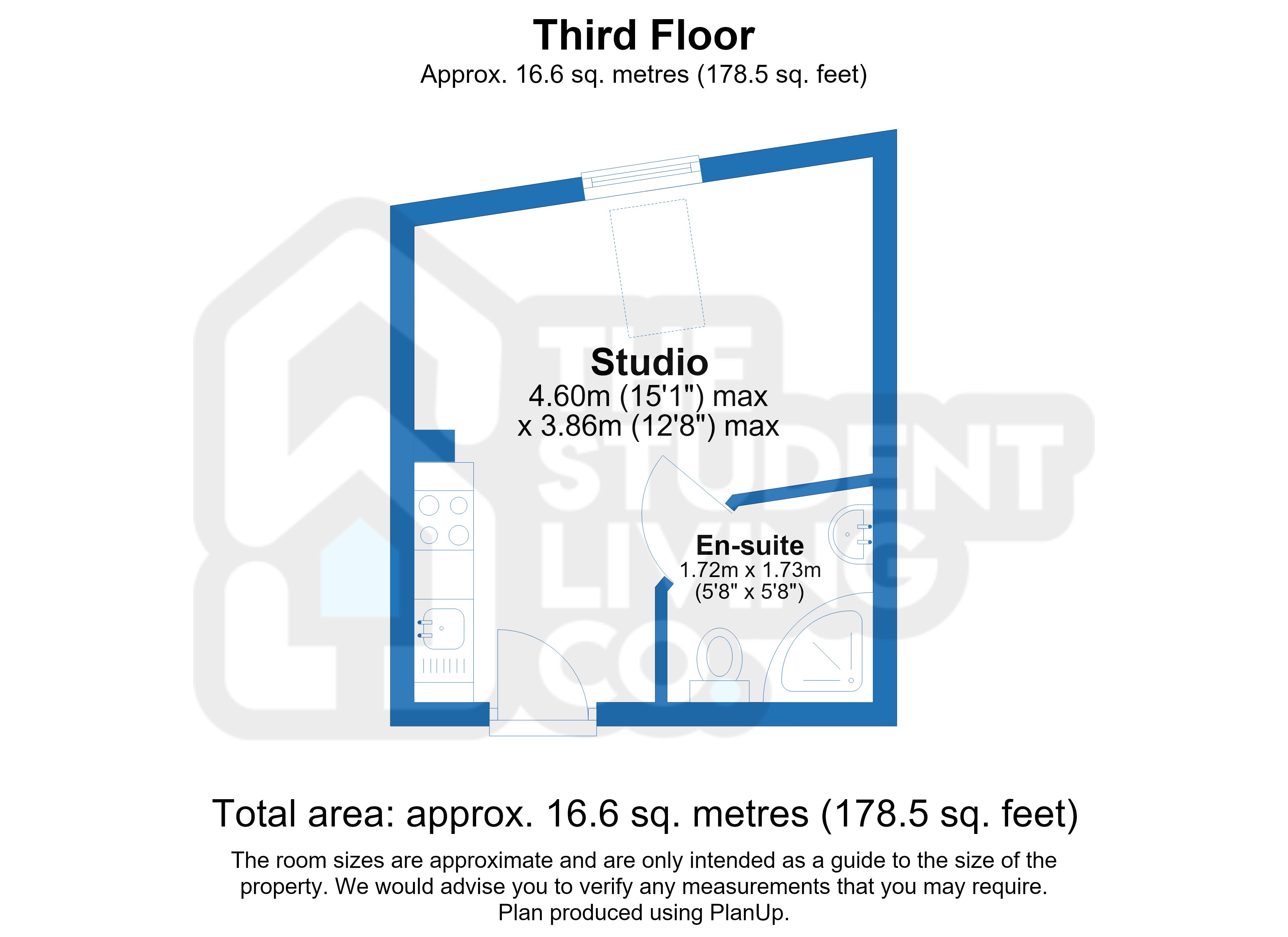 Freckingham Street, Nottingham floorplan