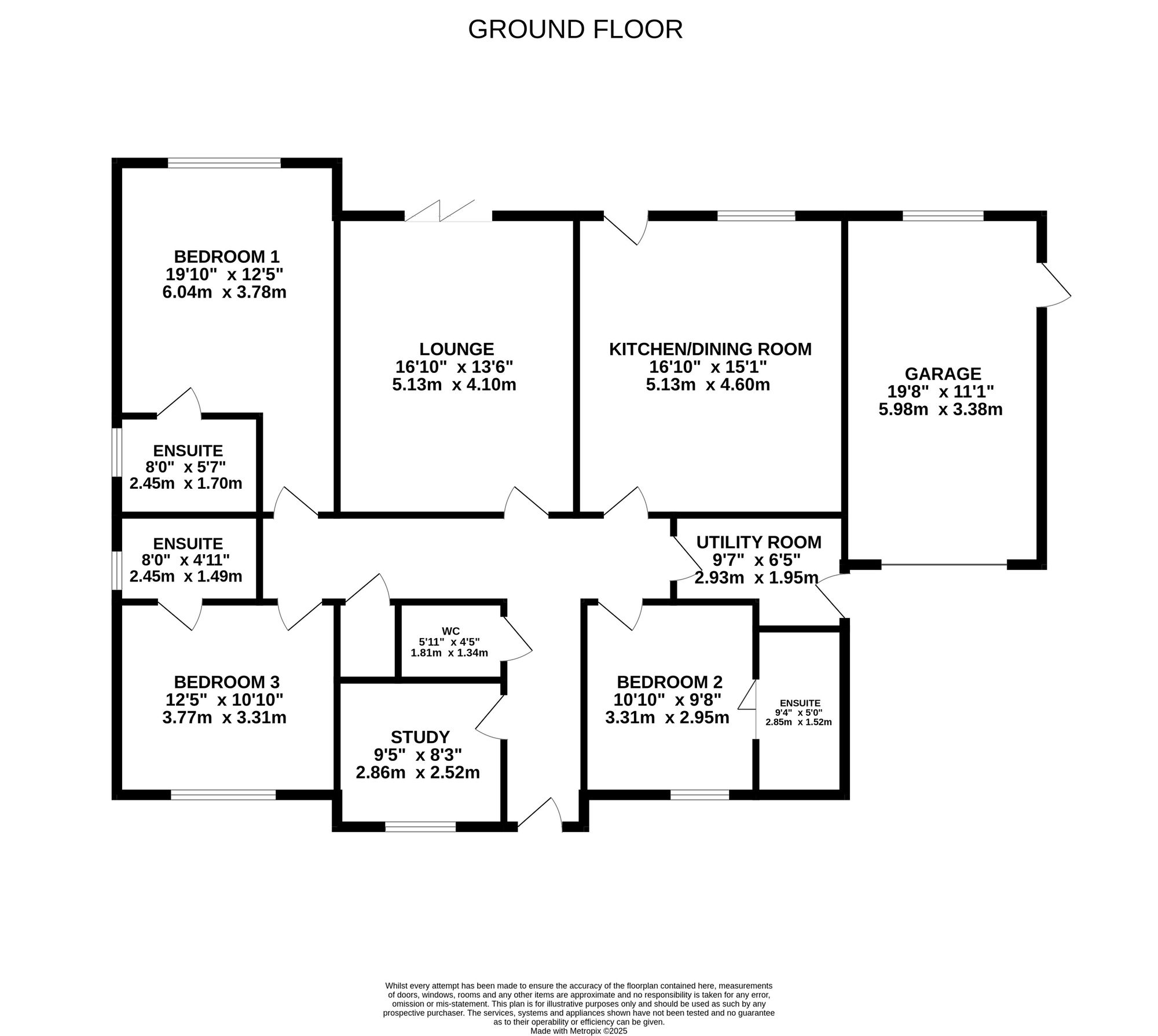 (Plot 1 Braeholme) Woodpecker View Pinewood Road, Staffordshire floorplan