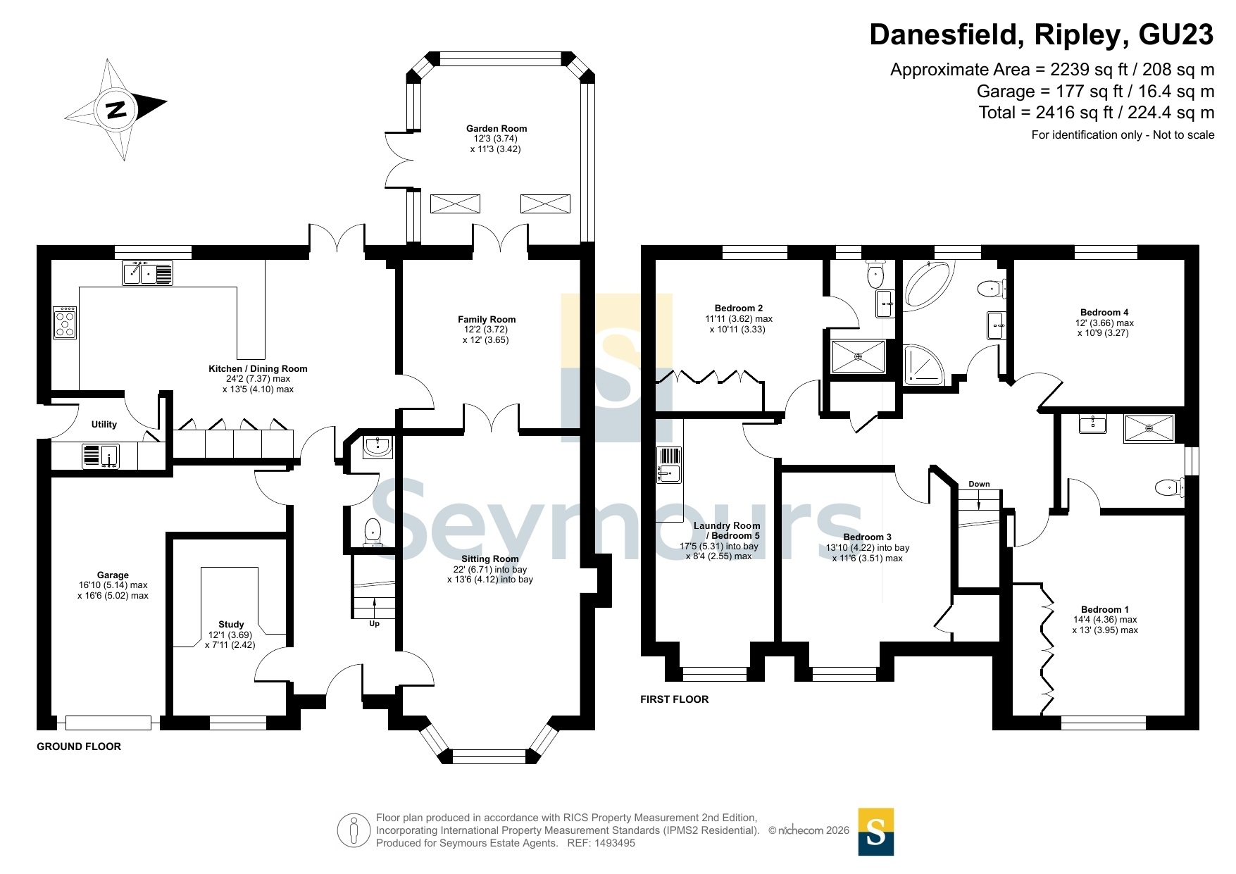 26, Danesfield, Ripley floorplan