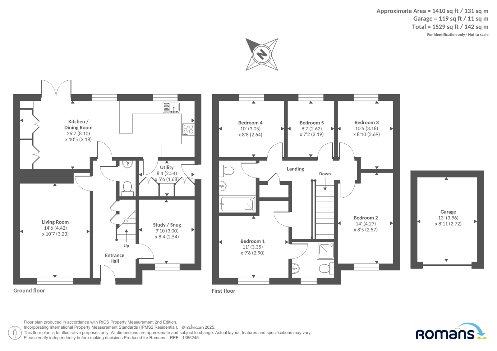 45, Polesdon Avenue, Swindon floorplan