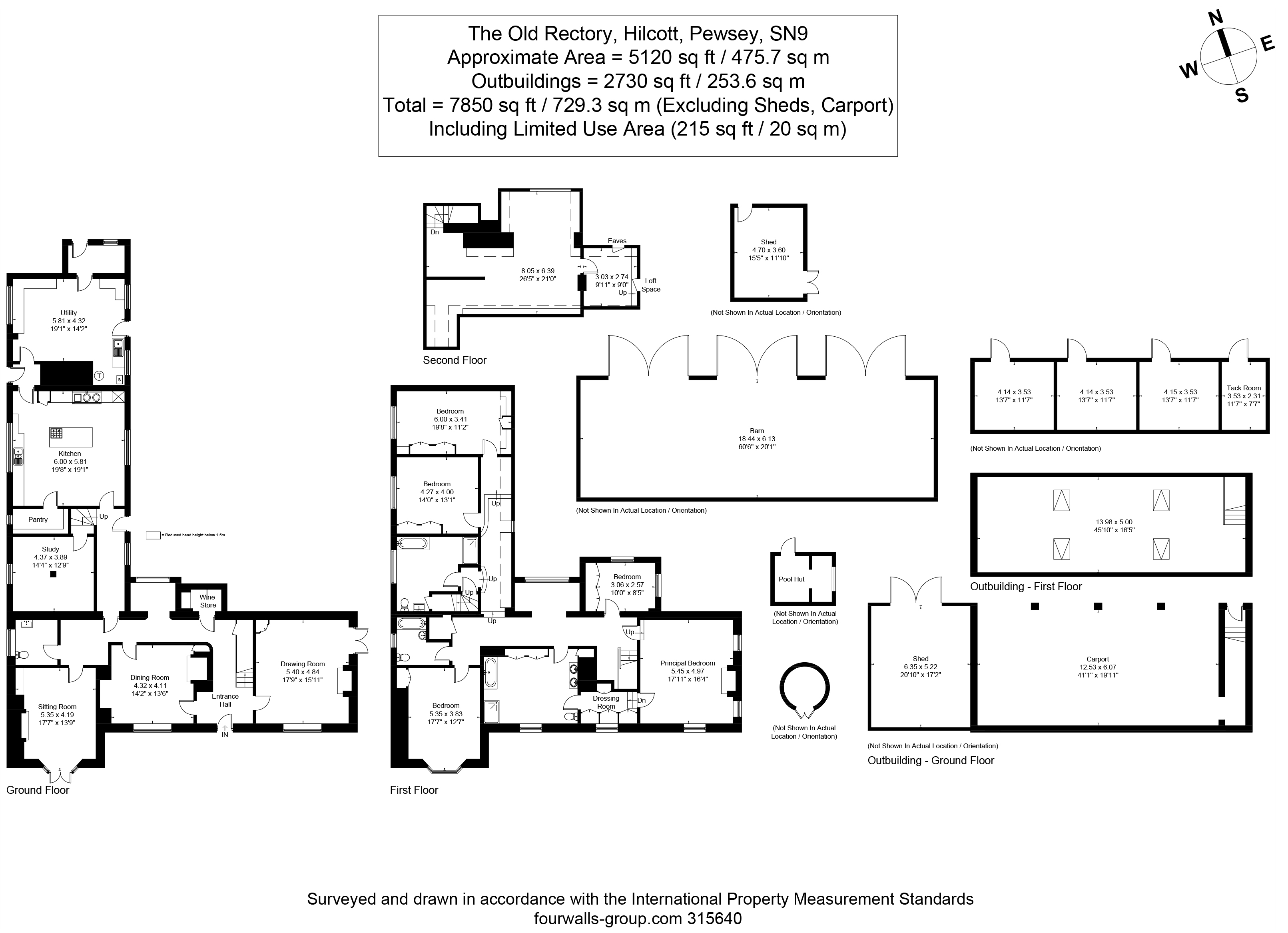 Hilcott, Pewsey, Wiltshire SN9, 5 bedroom detached house for sale ...