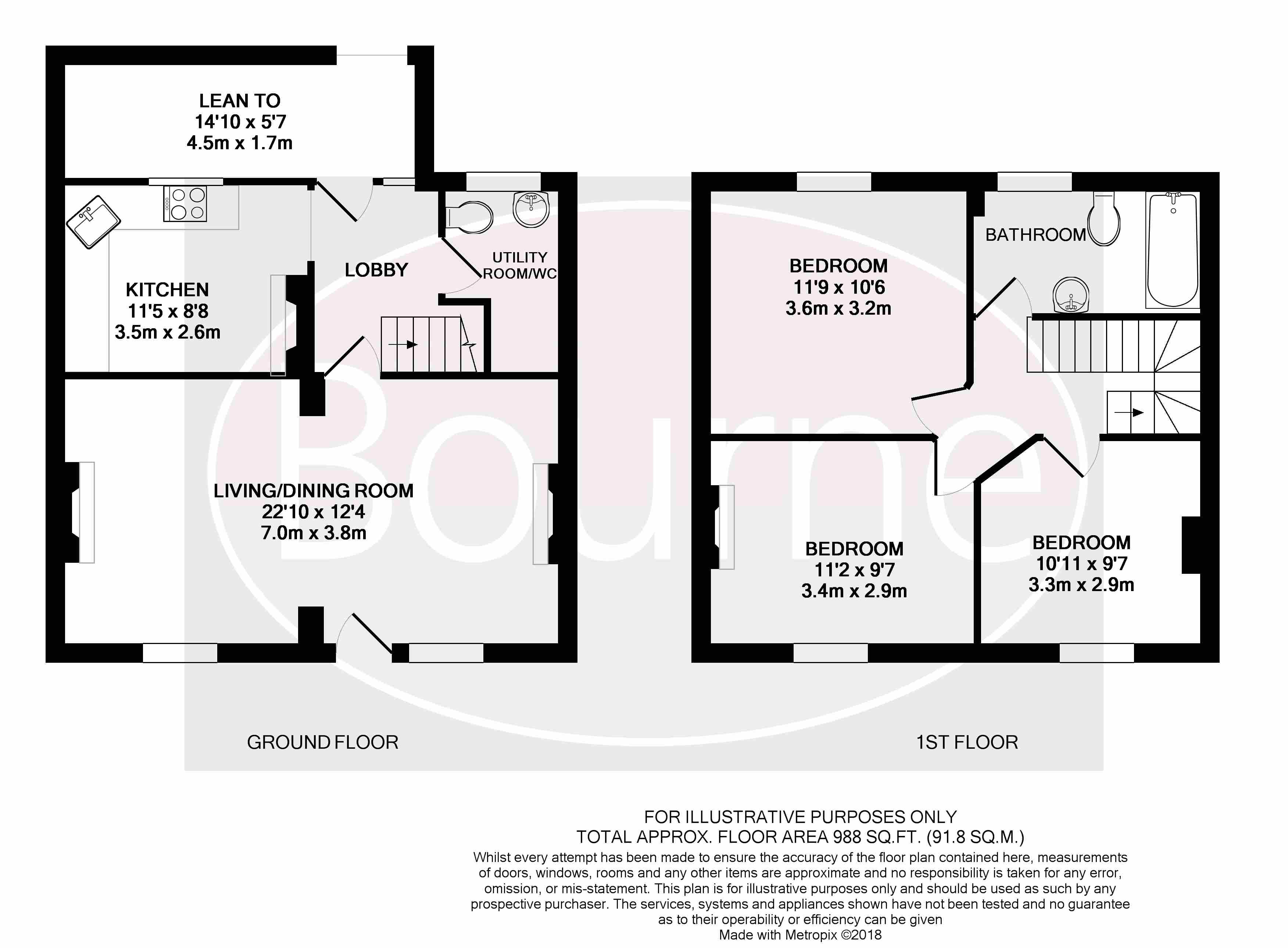 3 Bedrooms Terraced house for sale in Timber Close, The Hart, Farnham, Surrey GU9