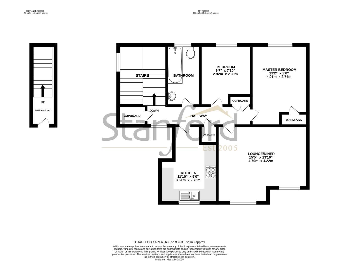 2 Wessex Lane, SOUTHAMPTON floorplan