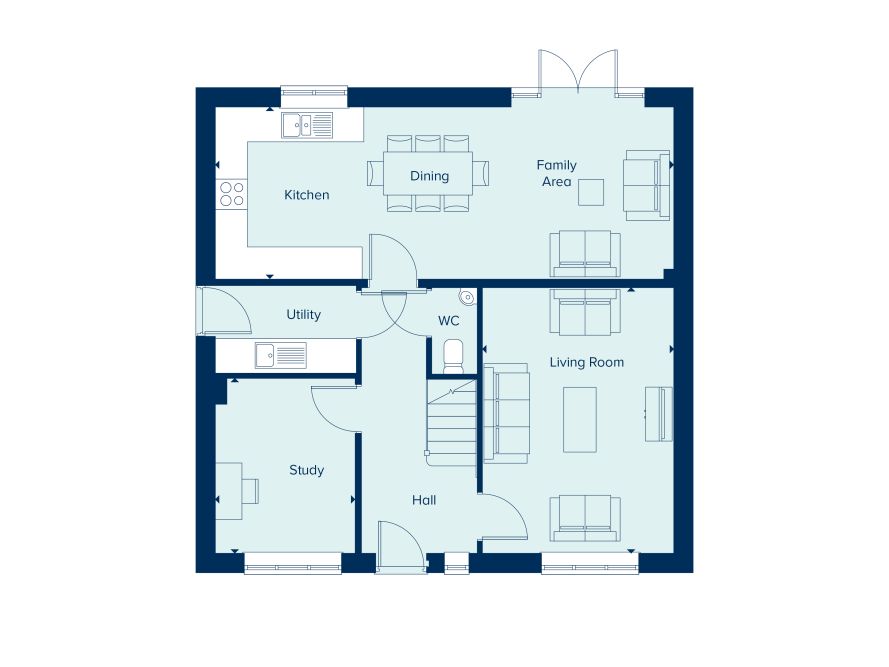 127, Perrybrook Road, Brockworth floorplan