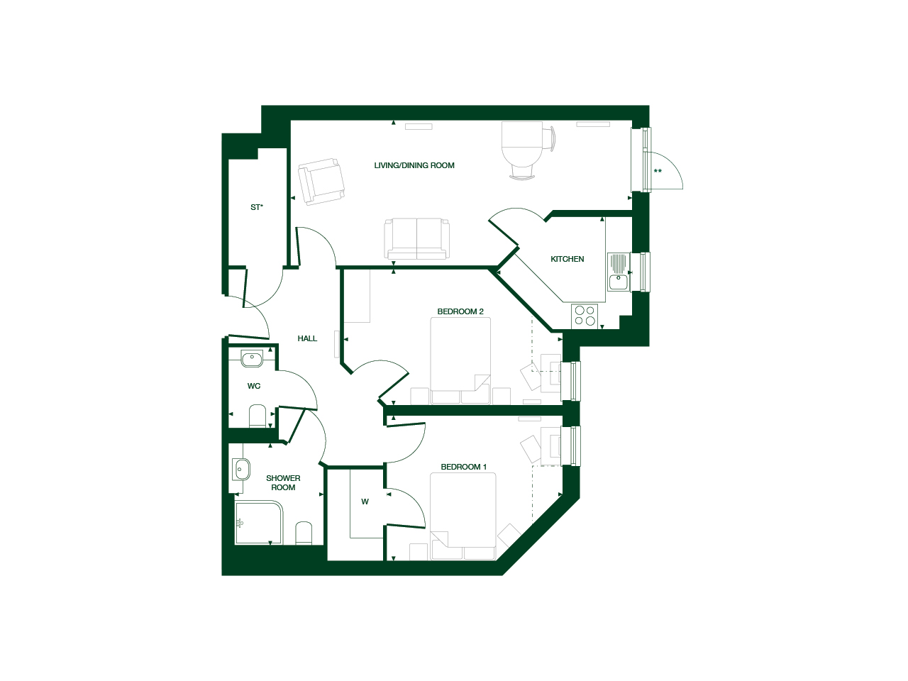 11, Knebworth floorplan
