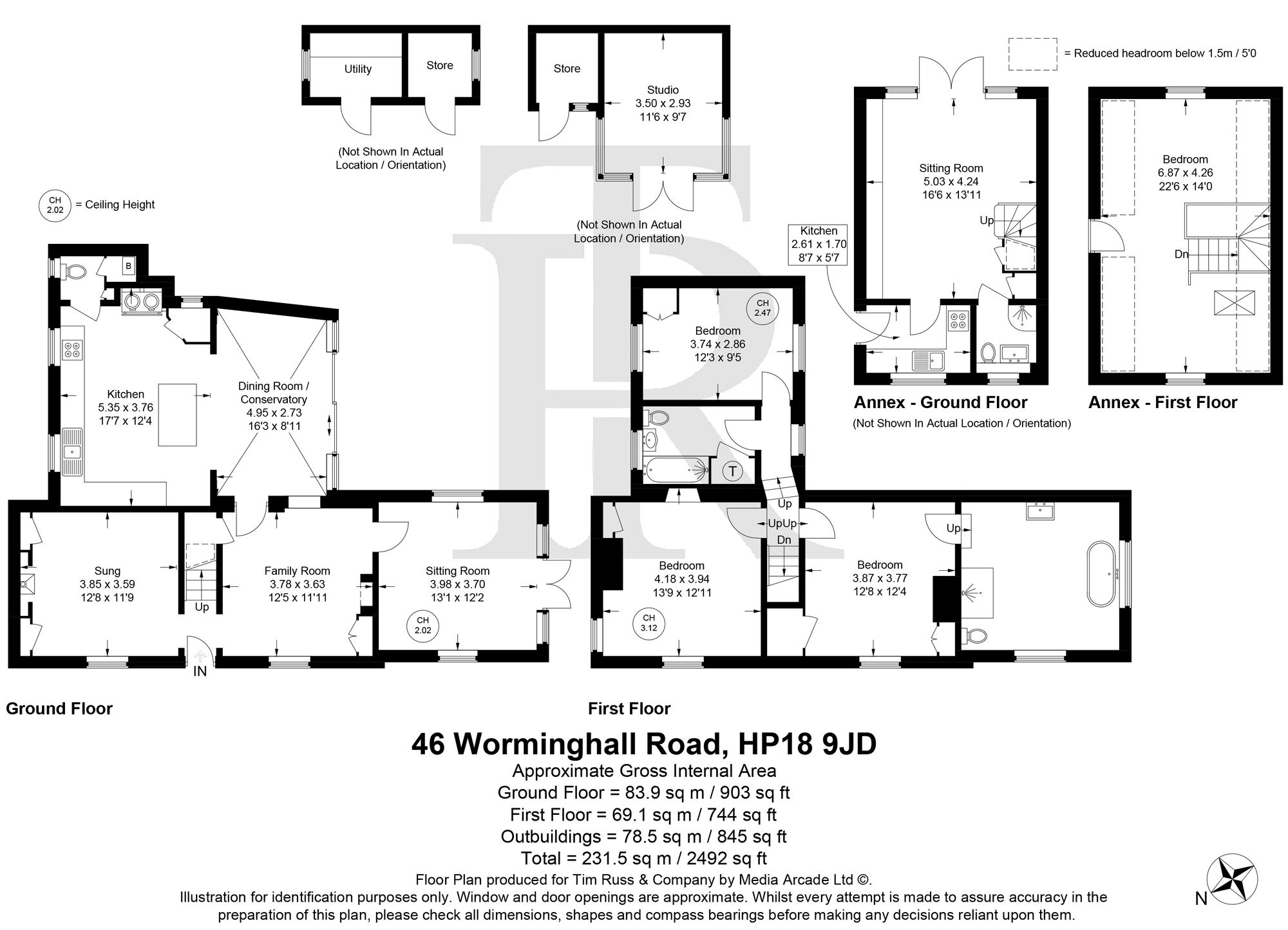 46 Worminghall Road, Aylesbury floorplan