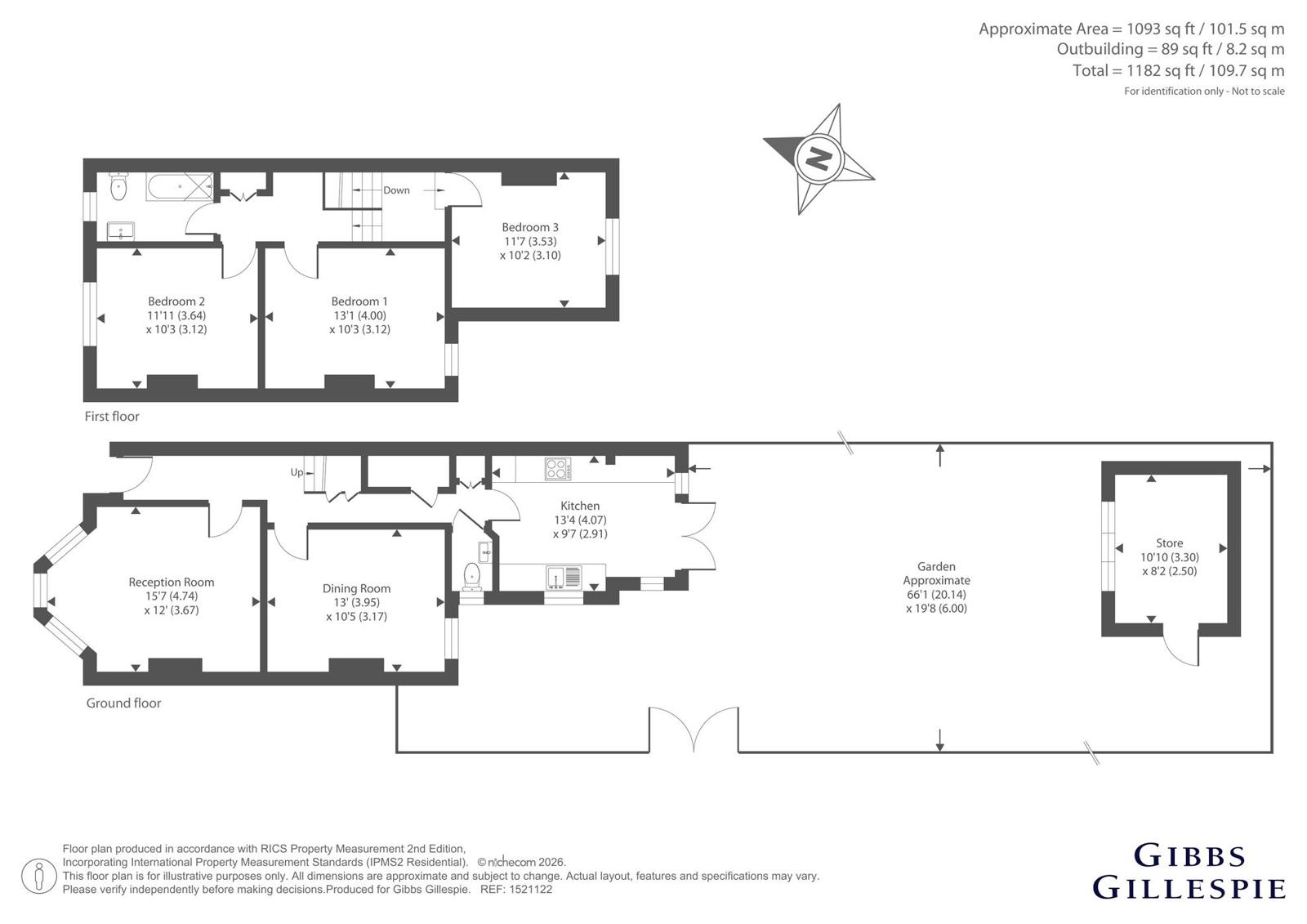 44, Myddleton Road, Uxbridge floorplan