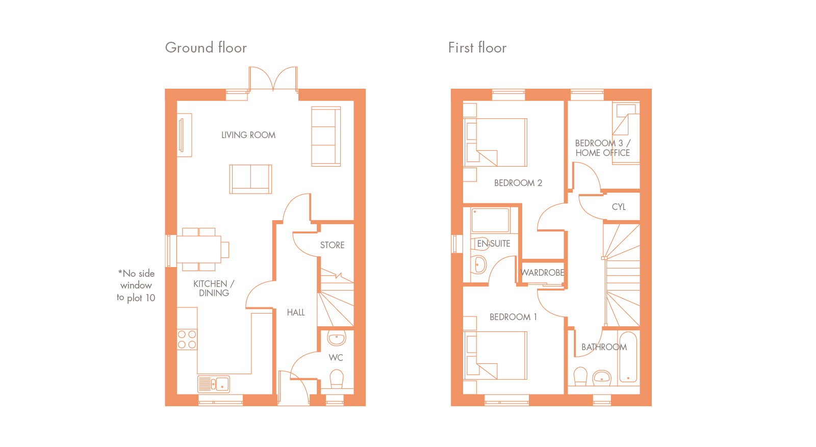 3 Bedrooms Semi-detached house for sale in Fen Street, Brooklands, Milton Keynes MK10