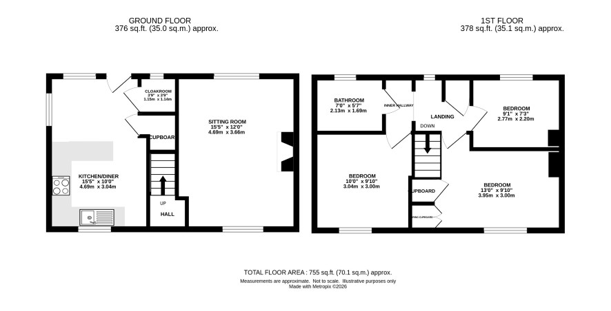 29 Valpy Avenue, Norwich floorplan