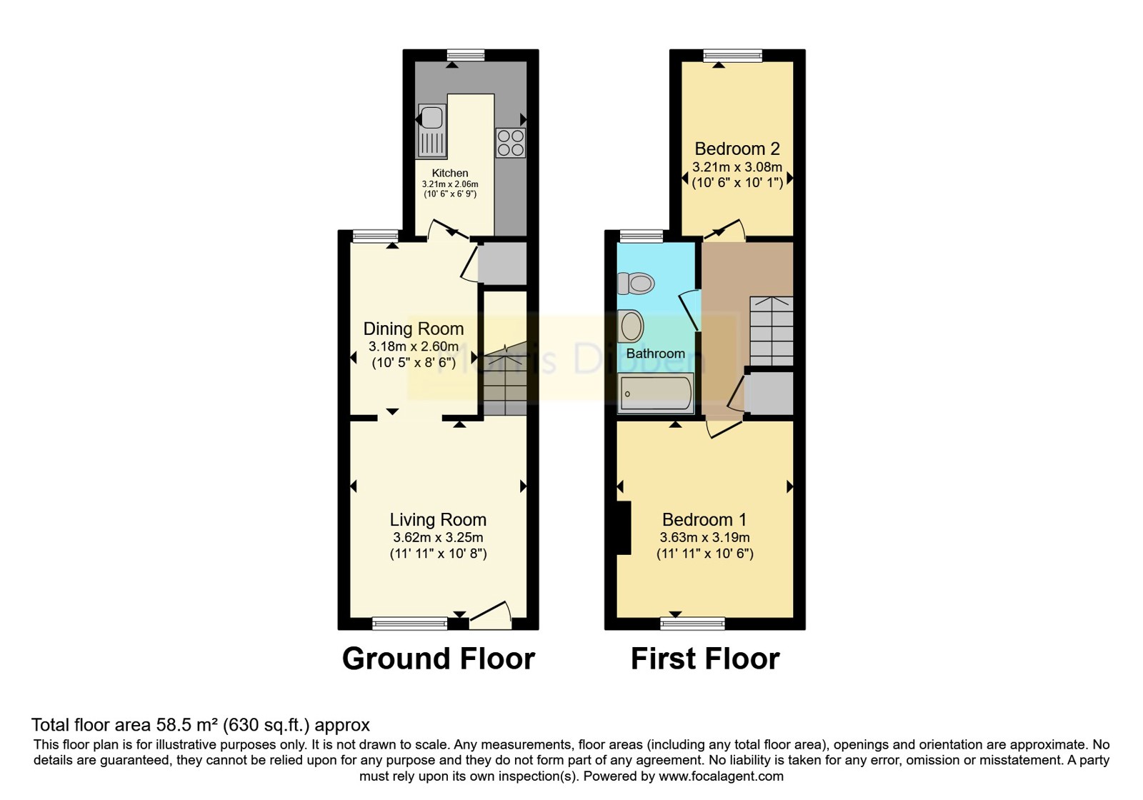 34, Peel Street, Hampshire floorplan