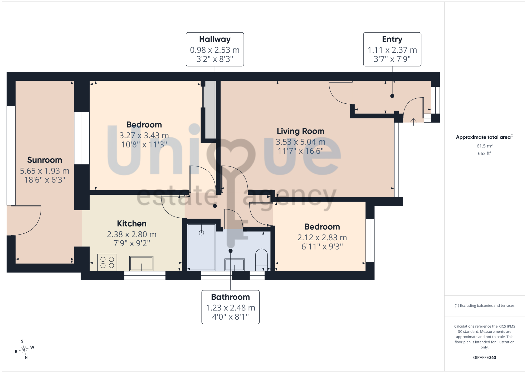 578, North Drive, Thornton-Cleveleys floorplan