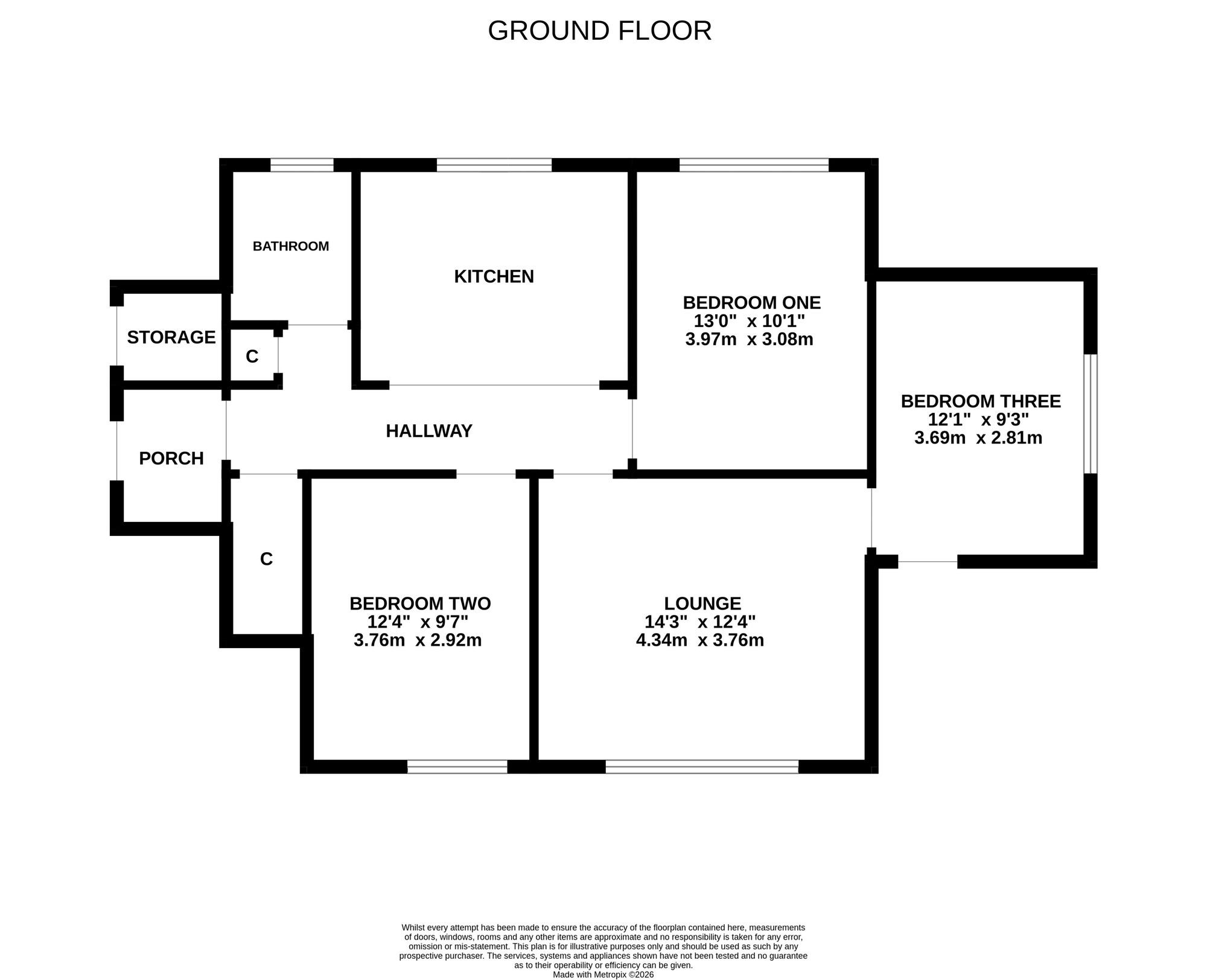 2 Sycamore Road, Southampton floorplan