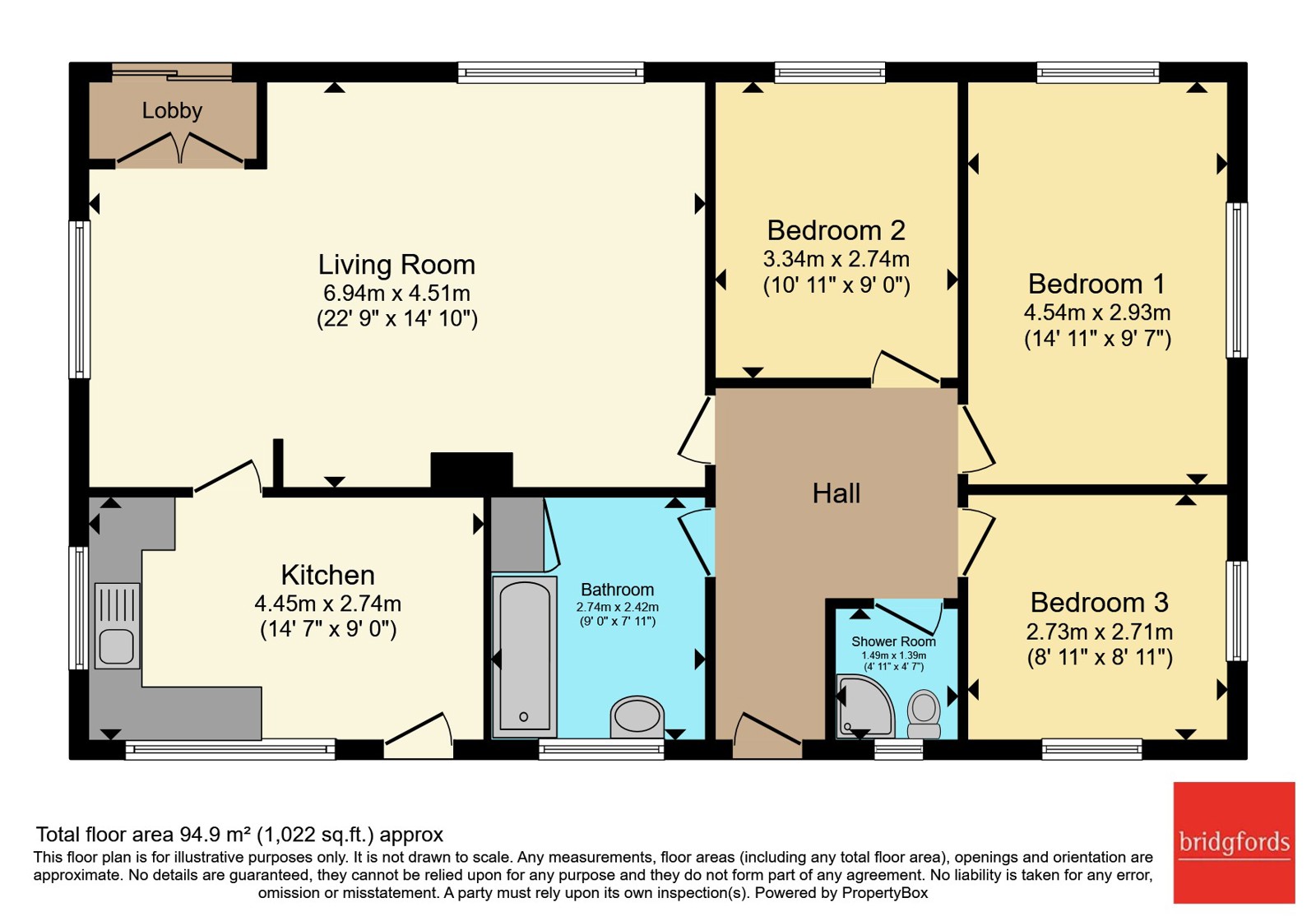 7, Claremont Road, Warrington floorplan